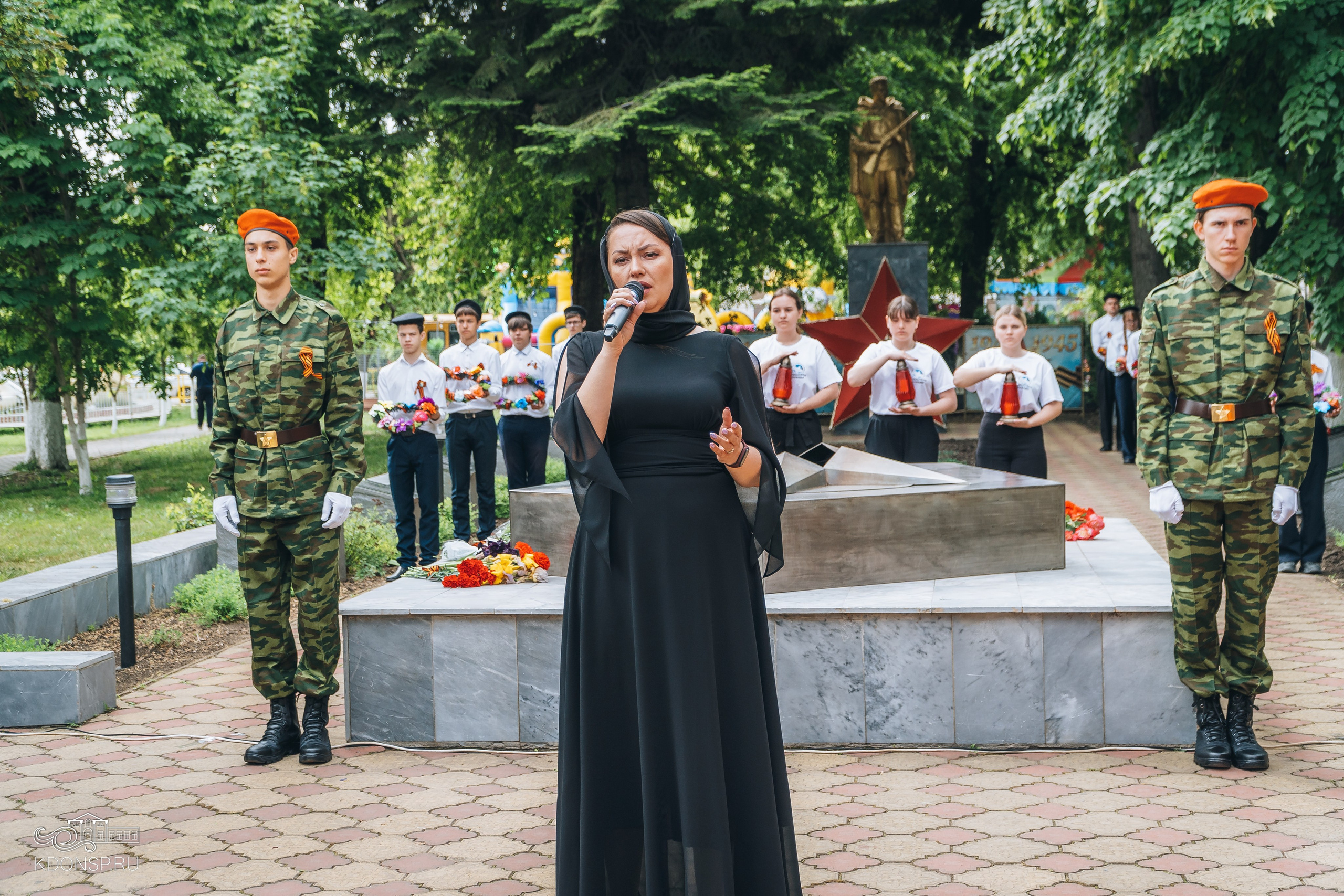 Гражданско — патриотическая акция — «Мы помним». Новотитаровский Дом культуры