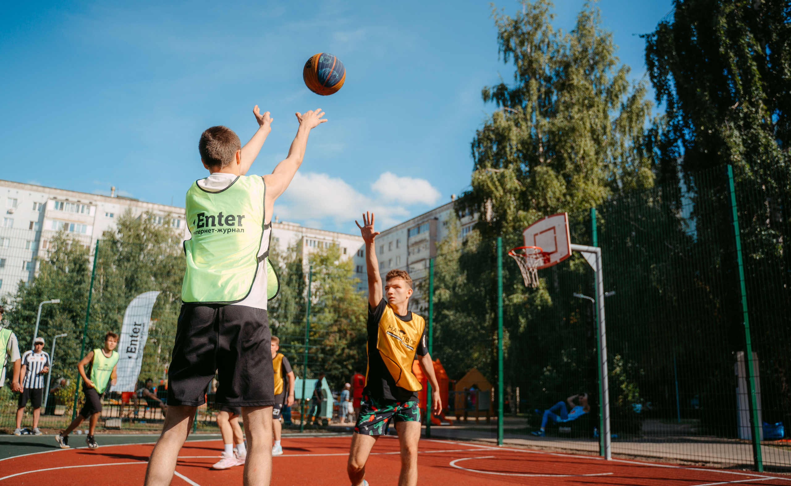 Enter x «Наш двор». Турнир по баскетболу 3×3 / 2023. Саша Копылов, фотограф в Казани