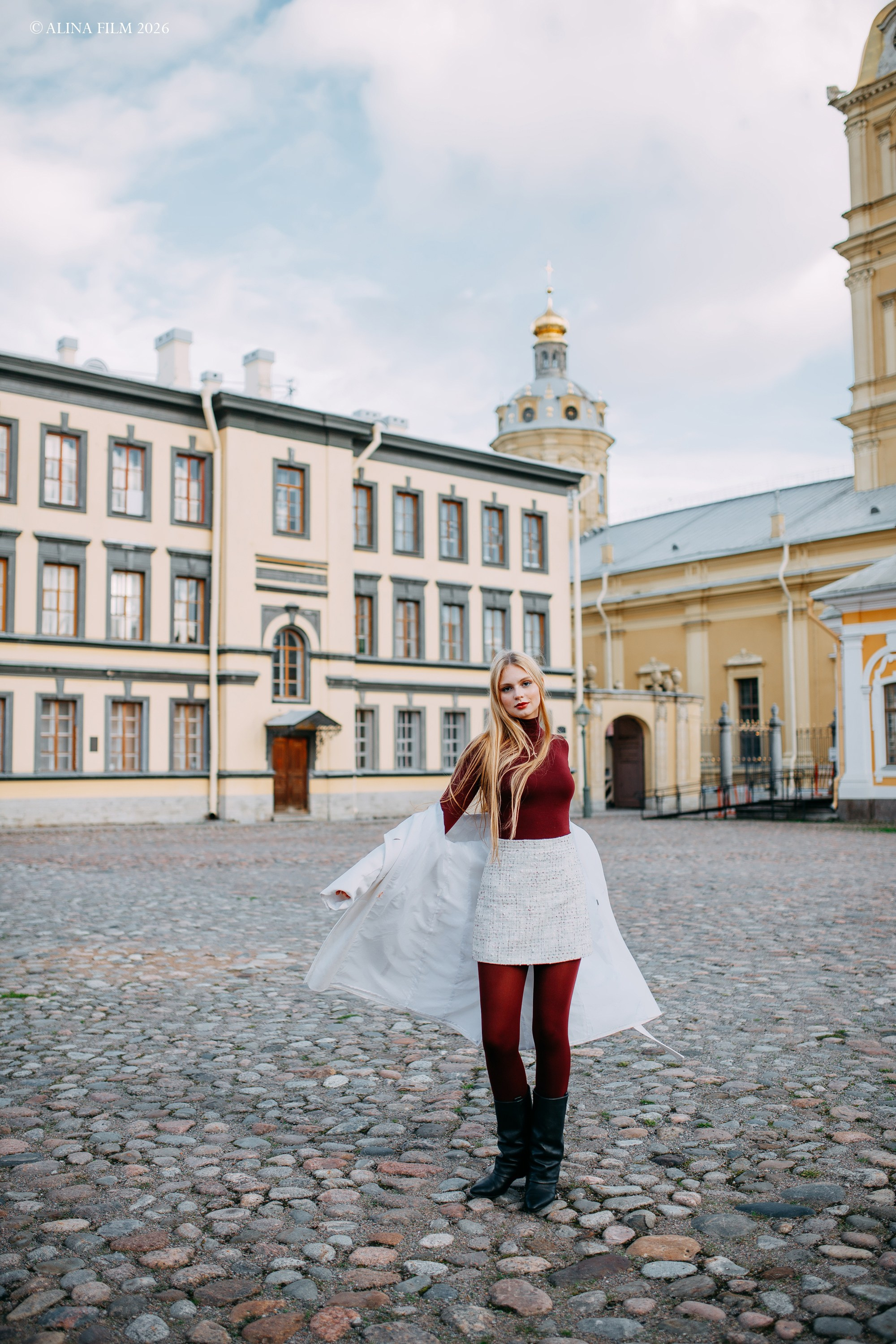 Экспресс-фотосессия у Петропавловской крепости. Фотограф в Санкт-Петербурге Alina Film