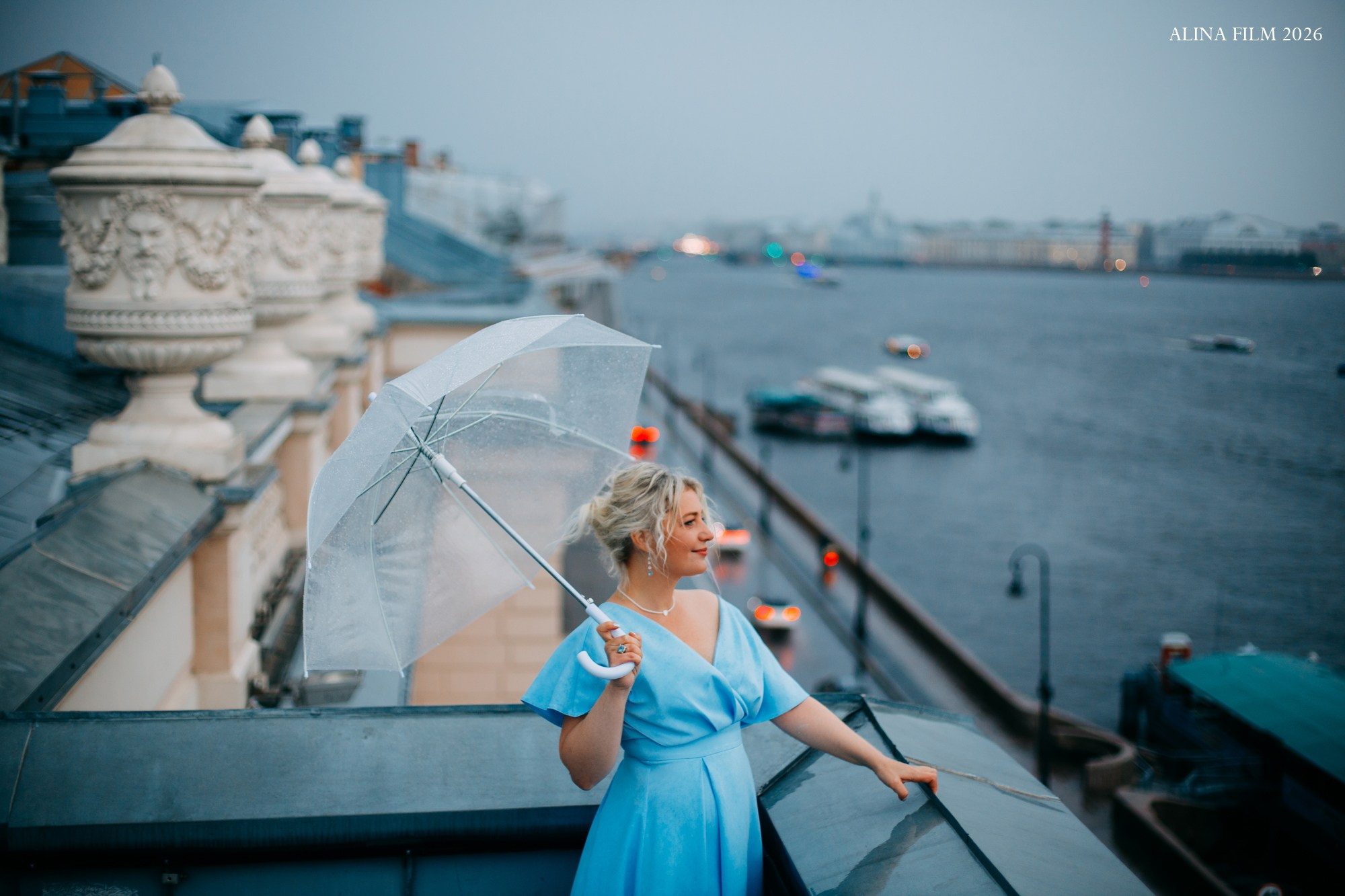 Фотосессии на крышах Питера. Дождливый Петербург./Фотограф в Питере. Фотограф в Санкт-Петербурге Alina Film