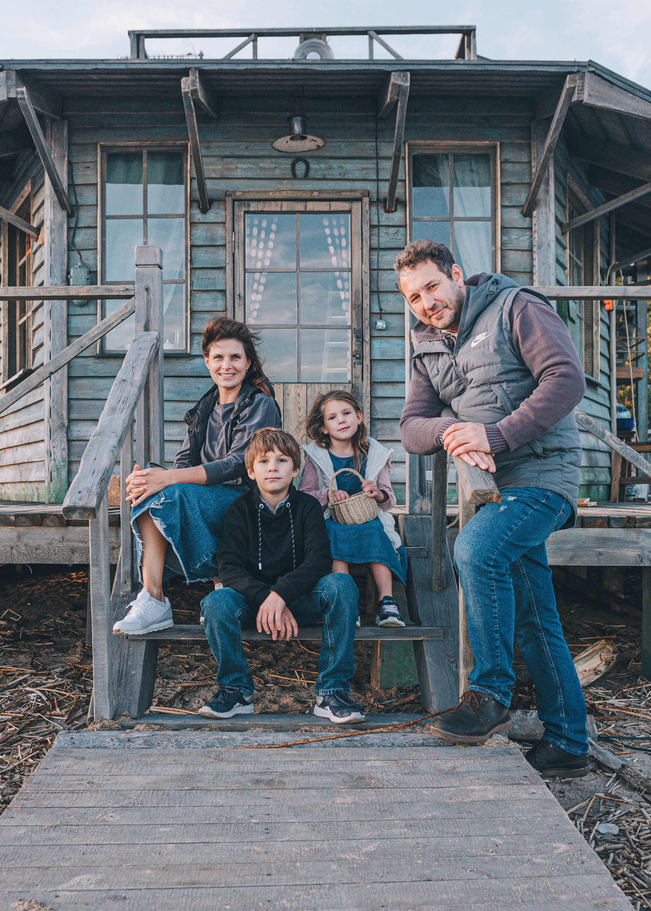 Домик у моря. Семейный фотограф в Санкт-Петербурге Ира Ревчук