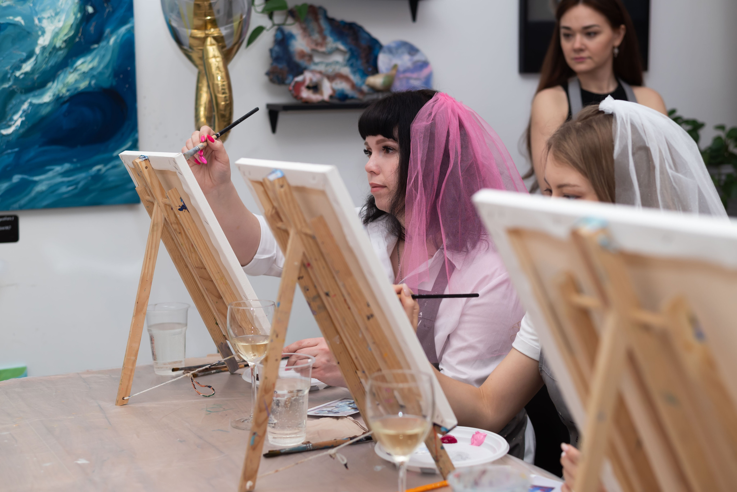 Красочный девичник. Event photographer from Moscow