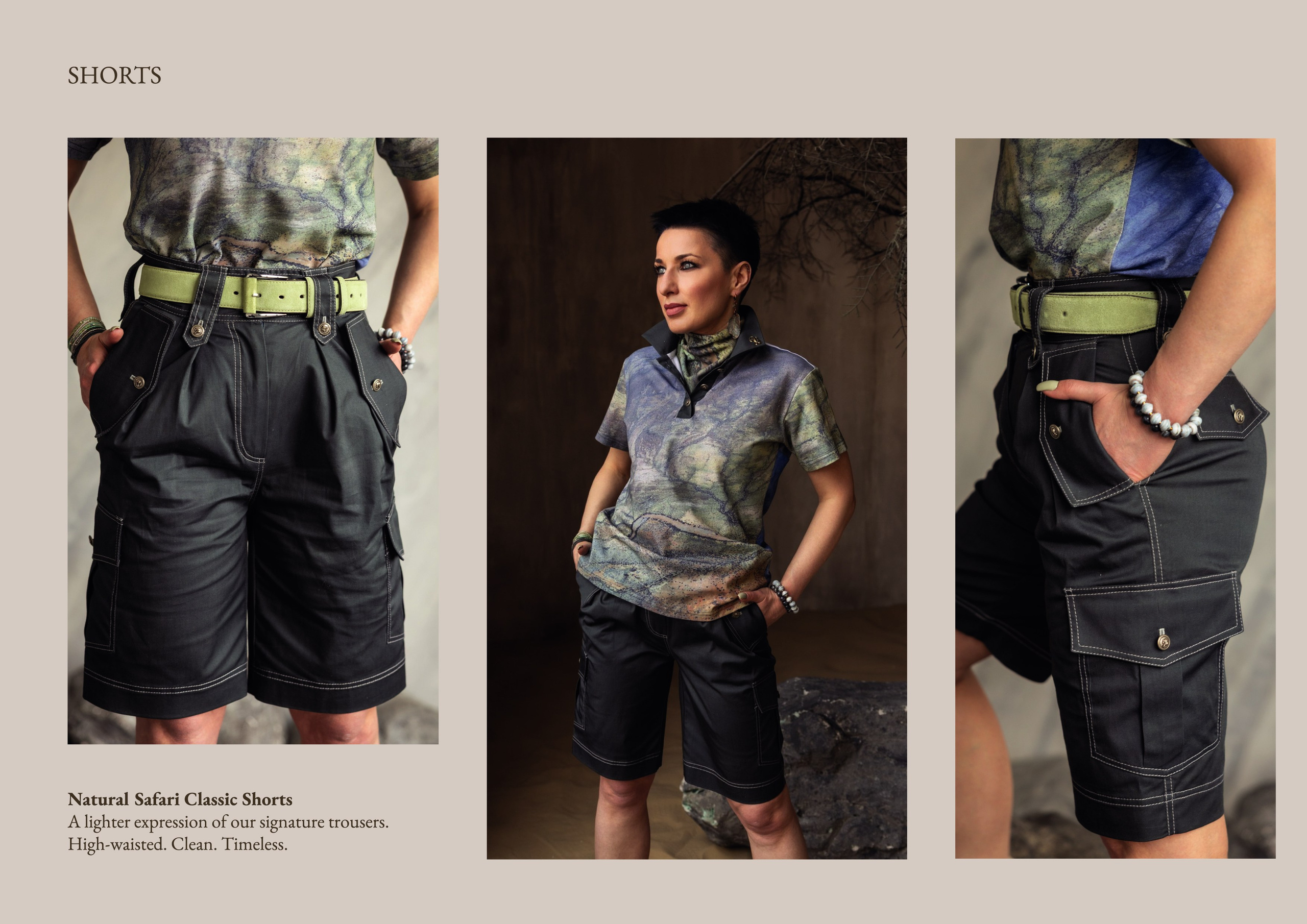 LOOKBOOK. NATURAL SAFARI FASHION