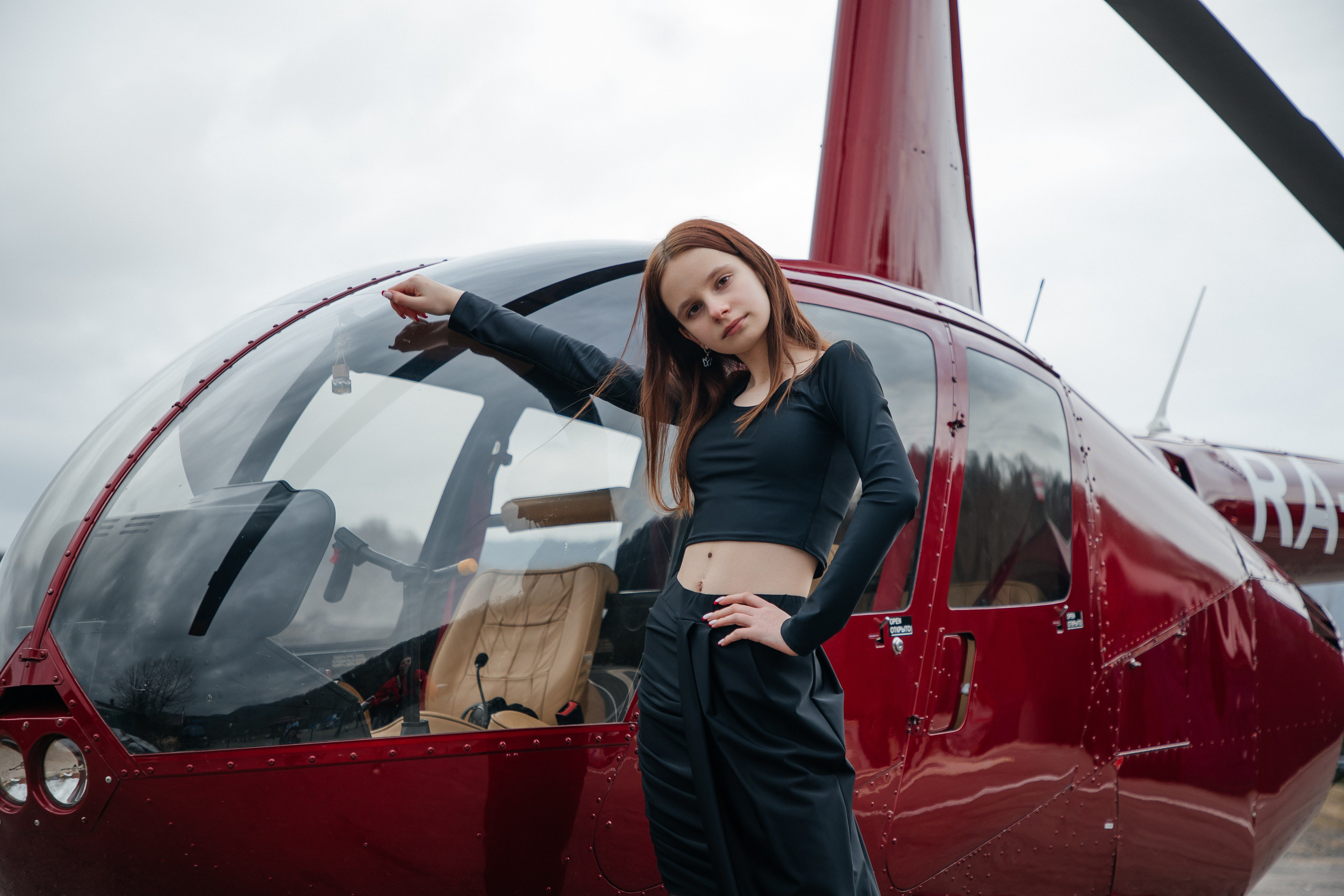 Aviation Style. Efimova Model Agency