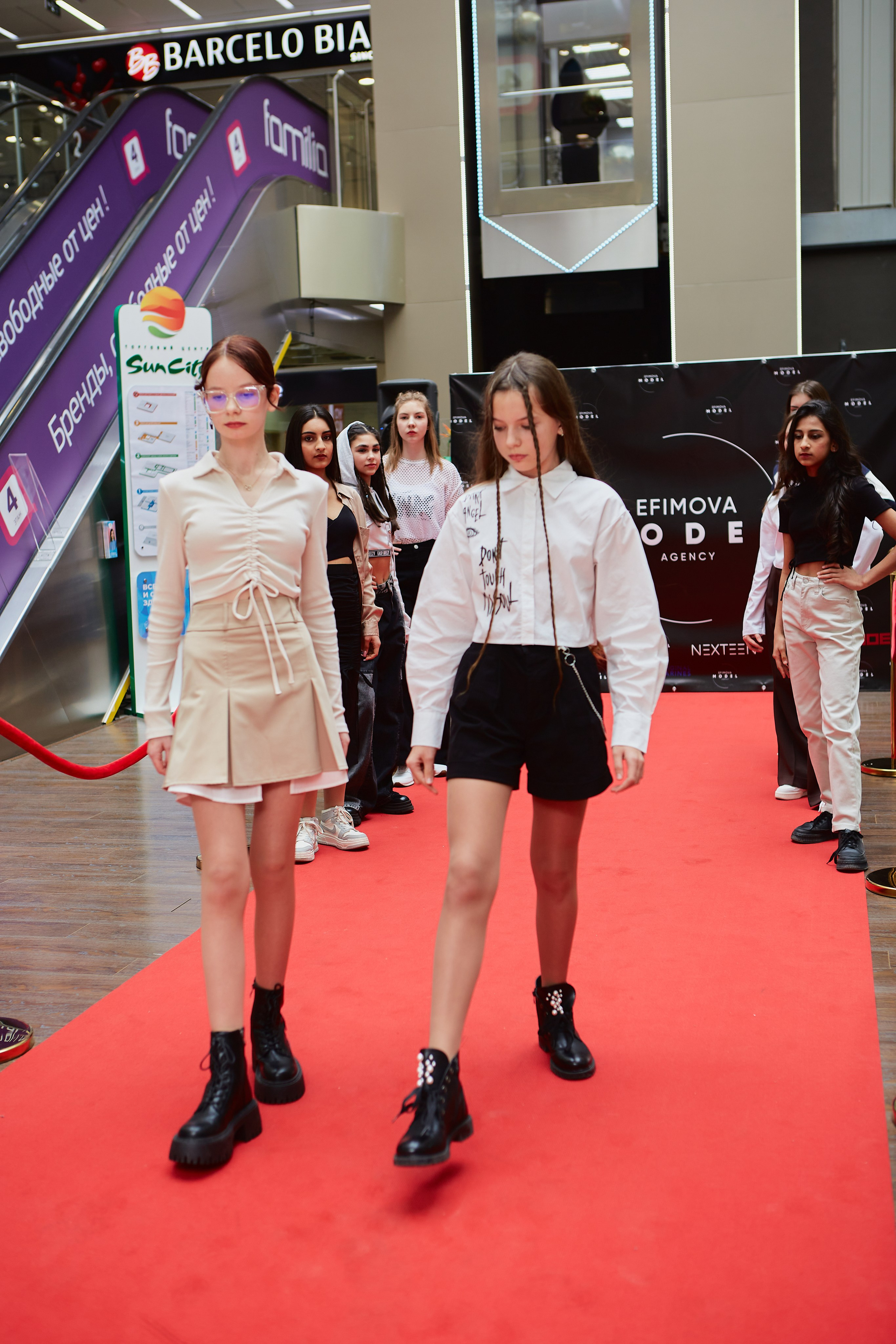 FASHION SHOW ТЦ Sun City. Efimova Model Agency