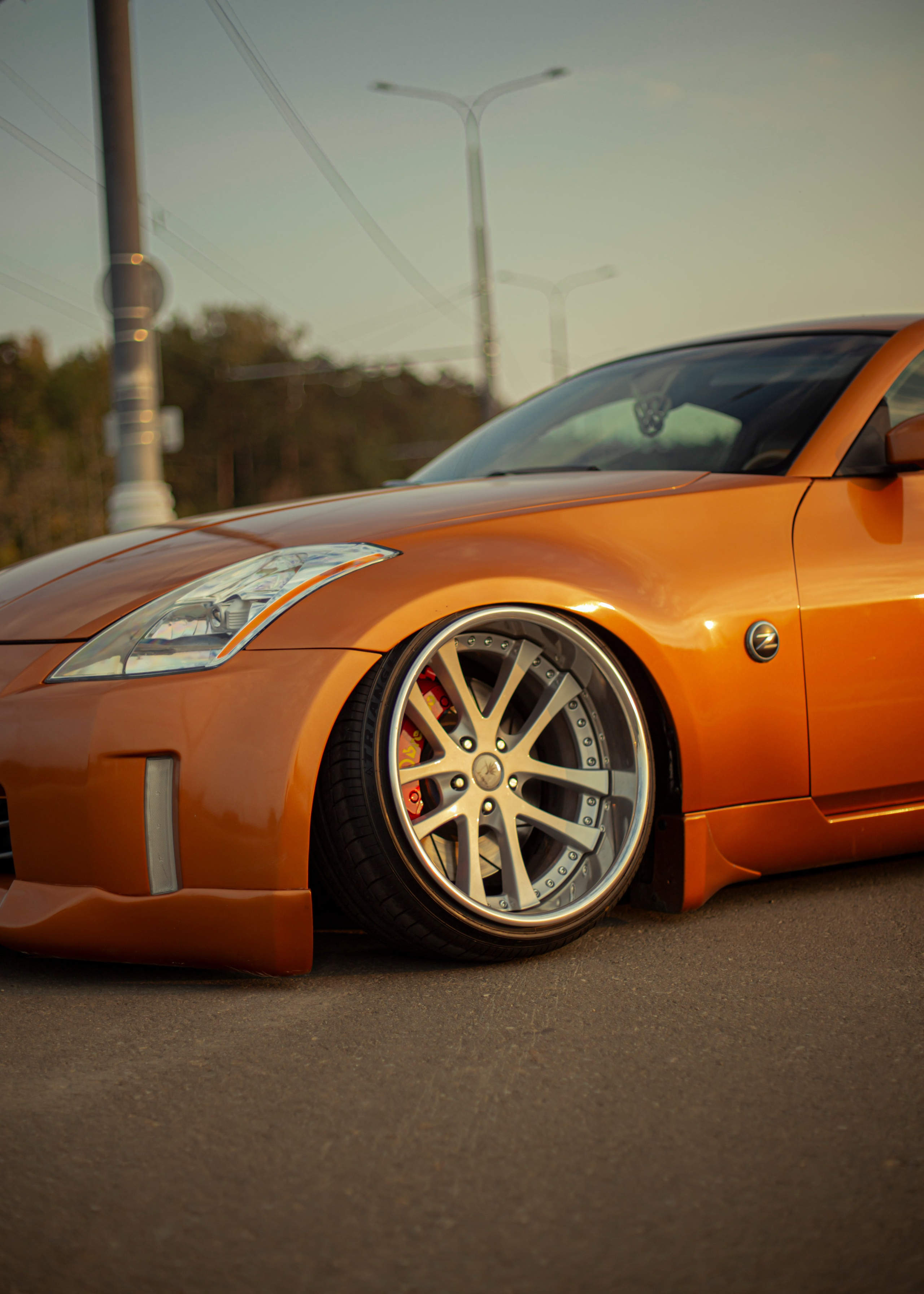Nissan 350z sunset. Автомобильный фотограф в Екатеринбурге Сергей Эндерс