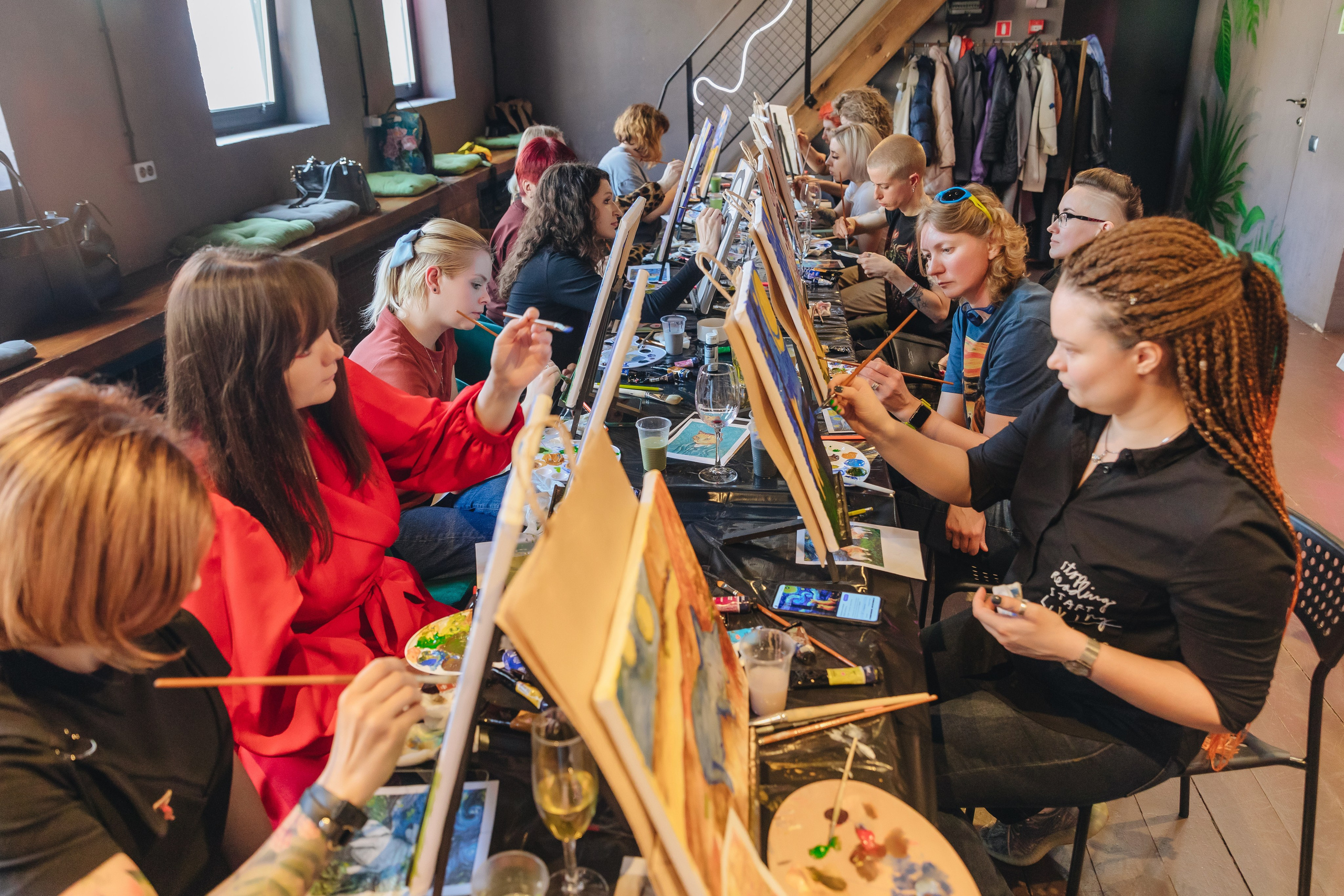 Арт-вечеринка. Семейный фотограф в Санкт-Петербурге Ева Маркова