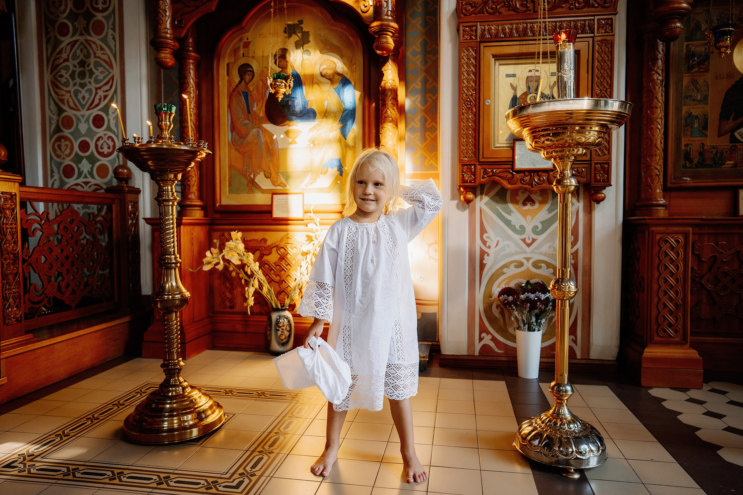 Крещение Евы. Фотограф на Крещение и Венчание в Красноярске Рамазанова Юлия