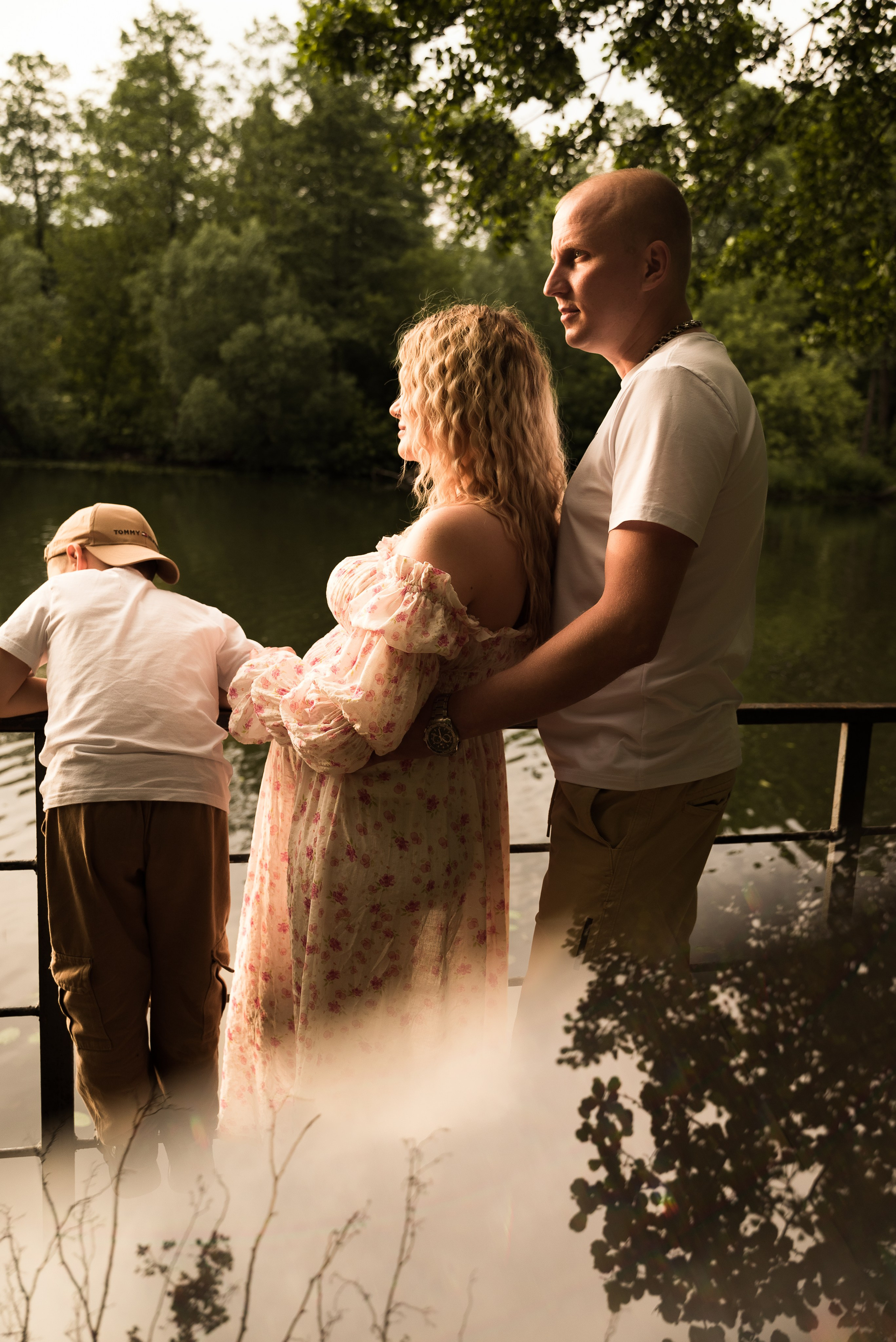 БЕРЕМЕННОСТЬ Наталья с семьей. Фотограф Ксения Огородова портфолио