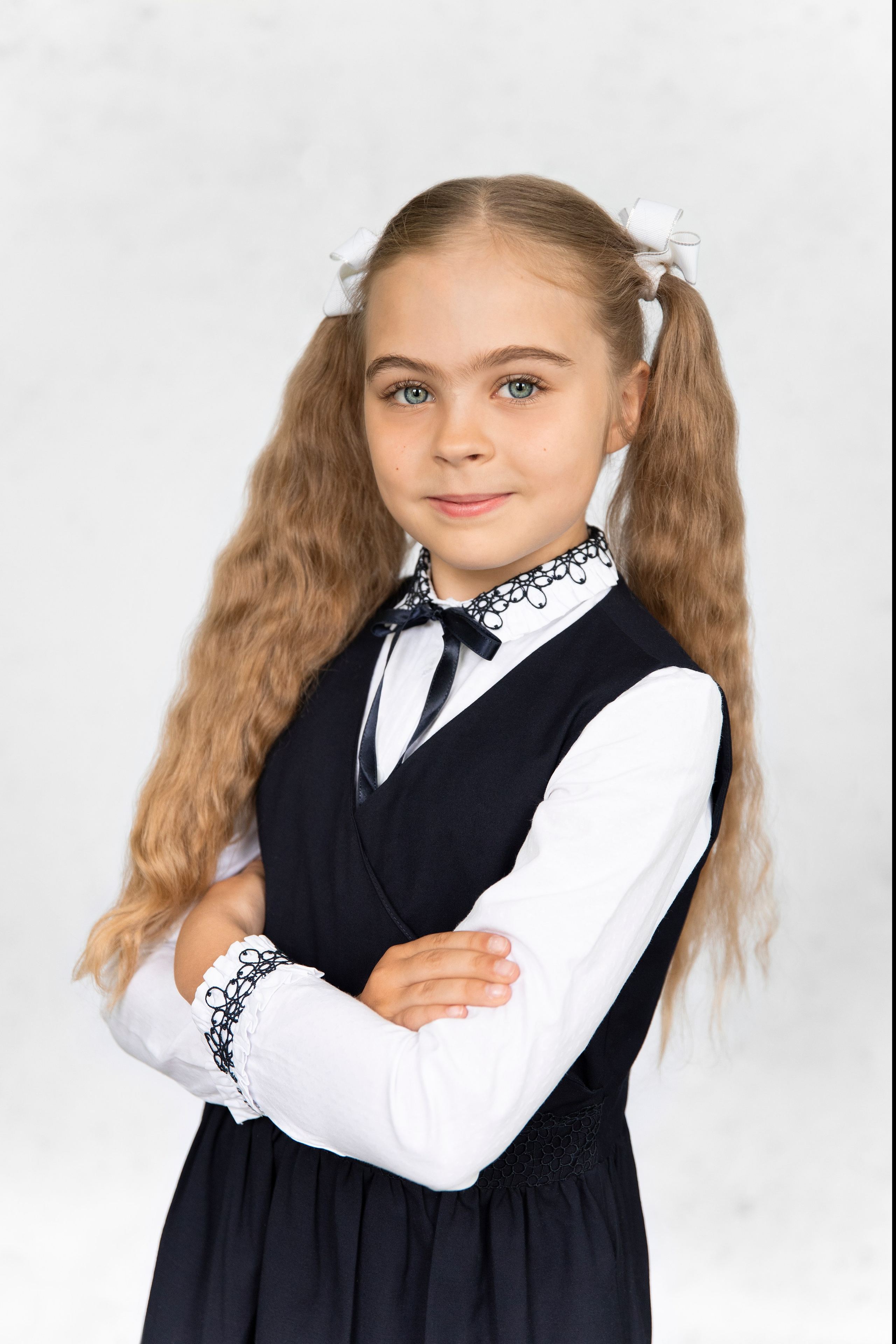 Школьный портрет. Начальная школа. Фотограф в Москве Надуева Татьяна. Женский портрет, детский портрет, с