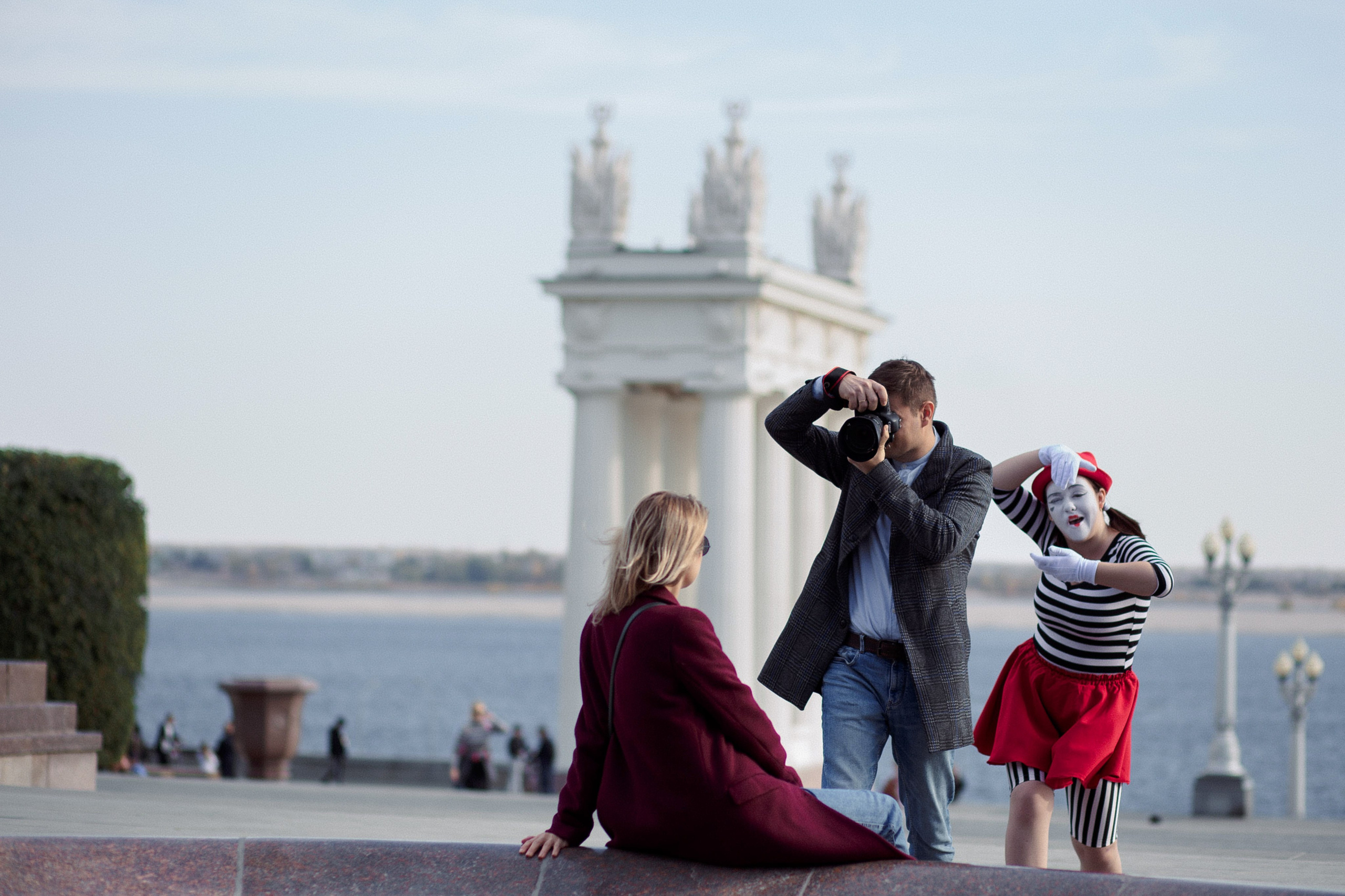 Мимы. Фотограф Крохин Олег