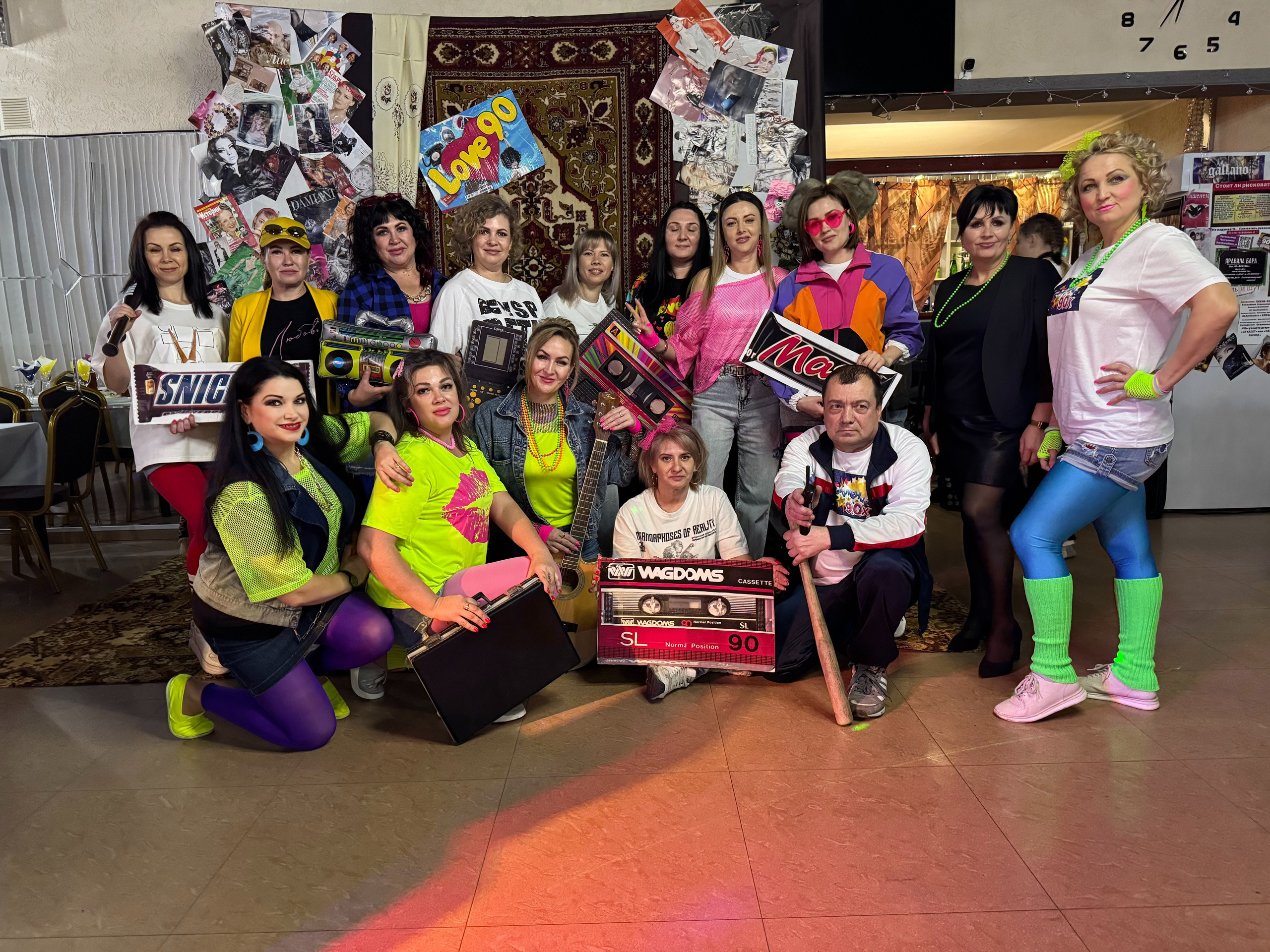Дискотека 90-х.Кафе Семейное.ст.Багаевская. Организатор праздников. Ведущая Марина Гребенникова