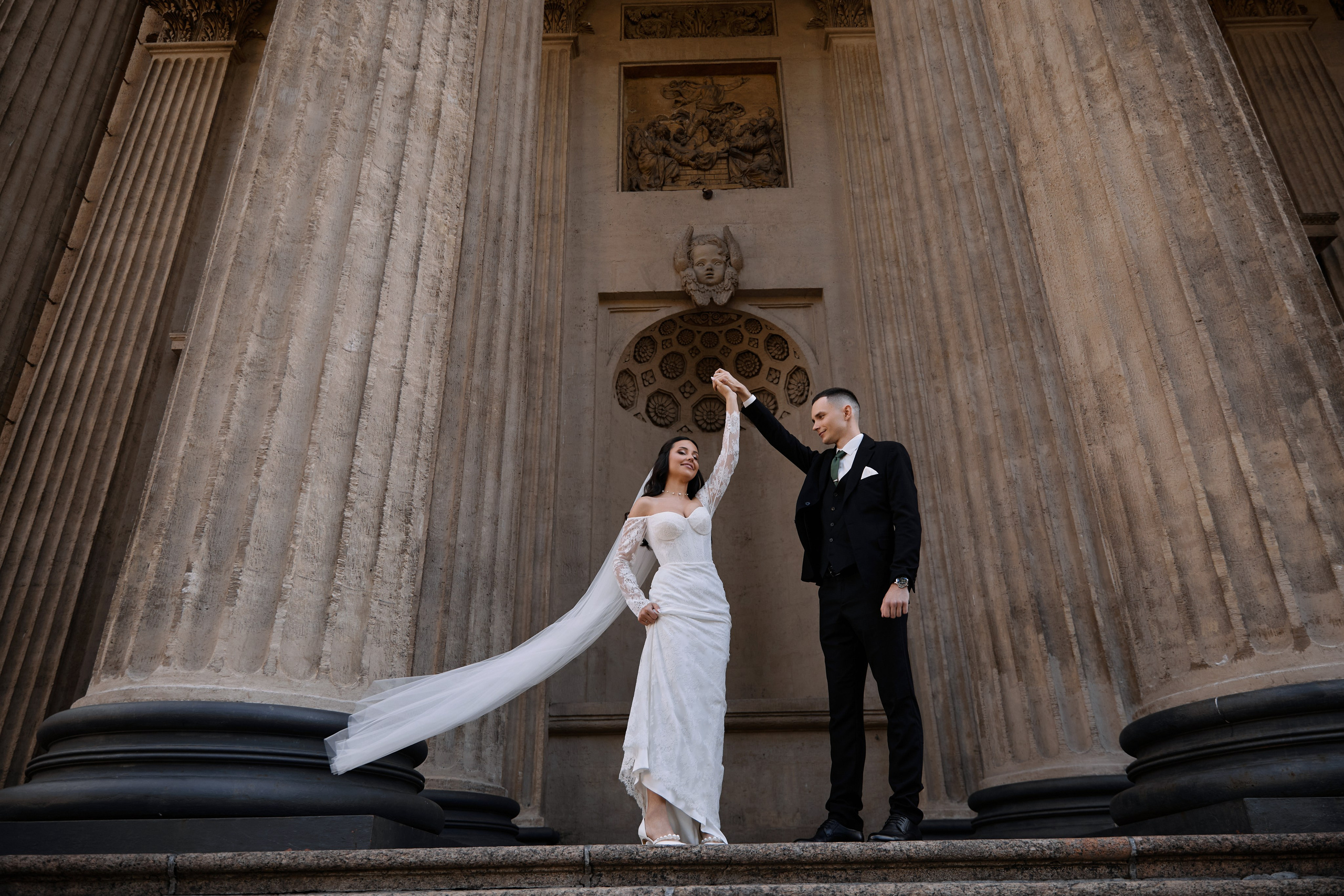 Марина и Тимофей. Свадебный и семейный фотограф в Санкт-Петербурге Барсова Анастасия