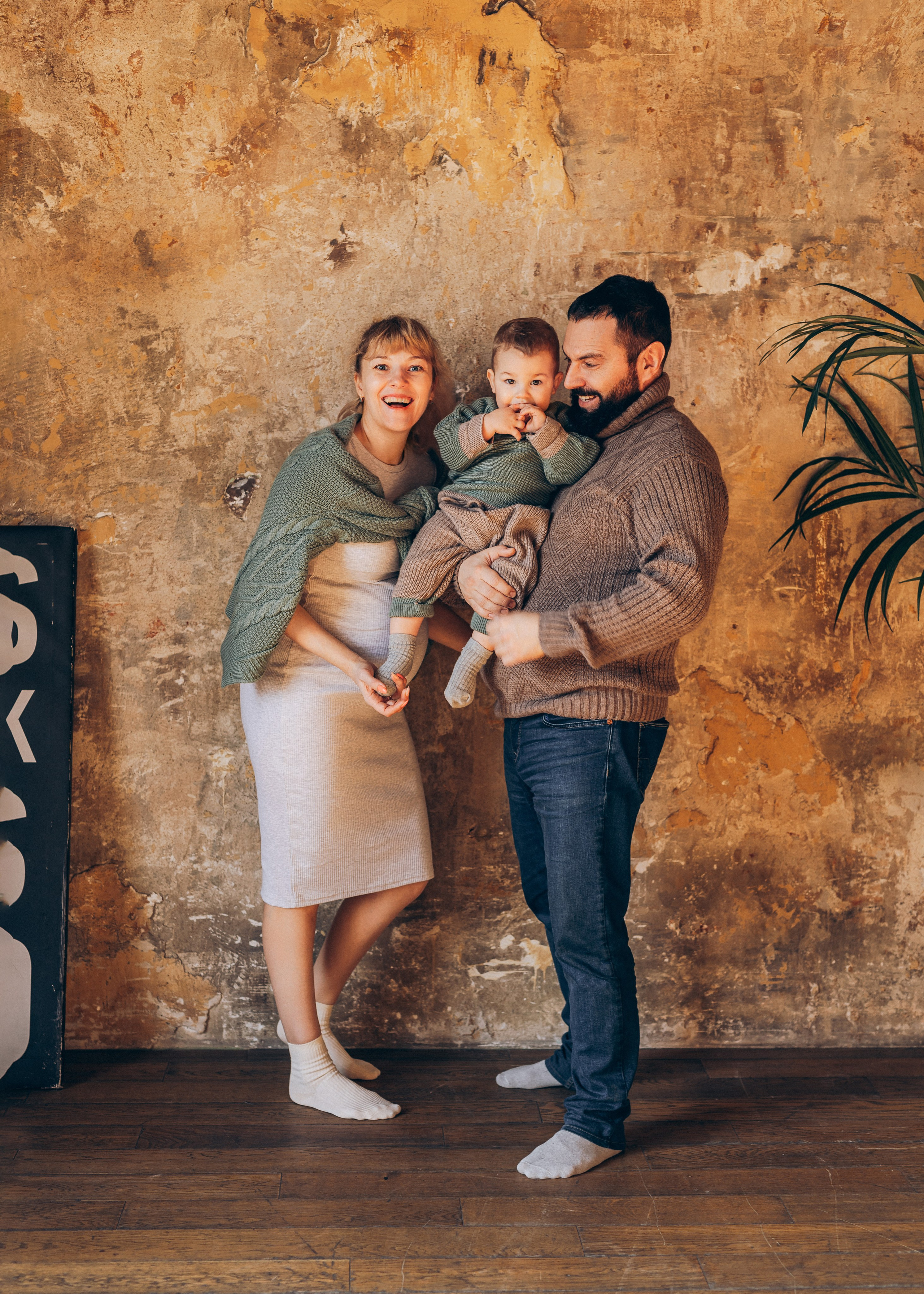 Оля, Леша и Димулька. Семейный фотограф В Москве Александра Дейкун