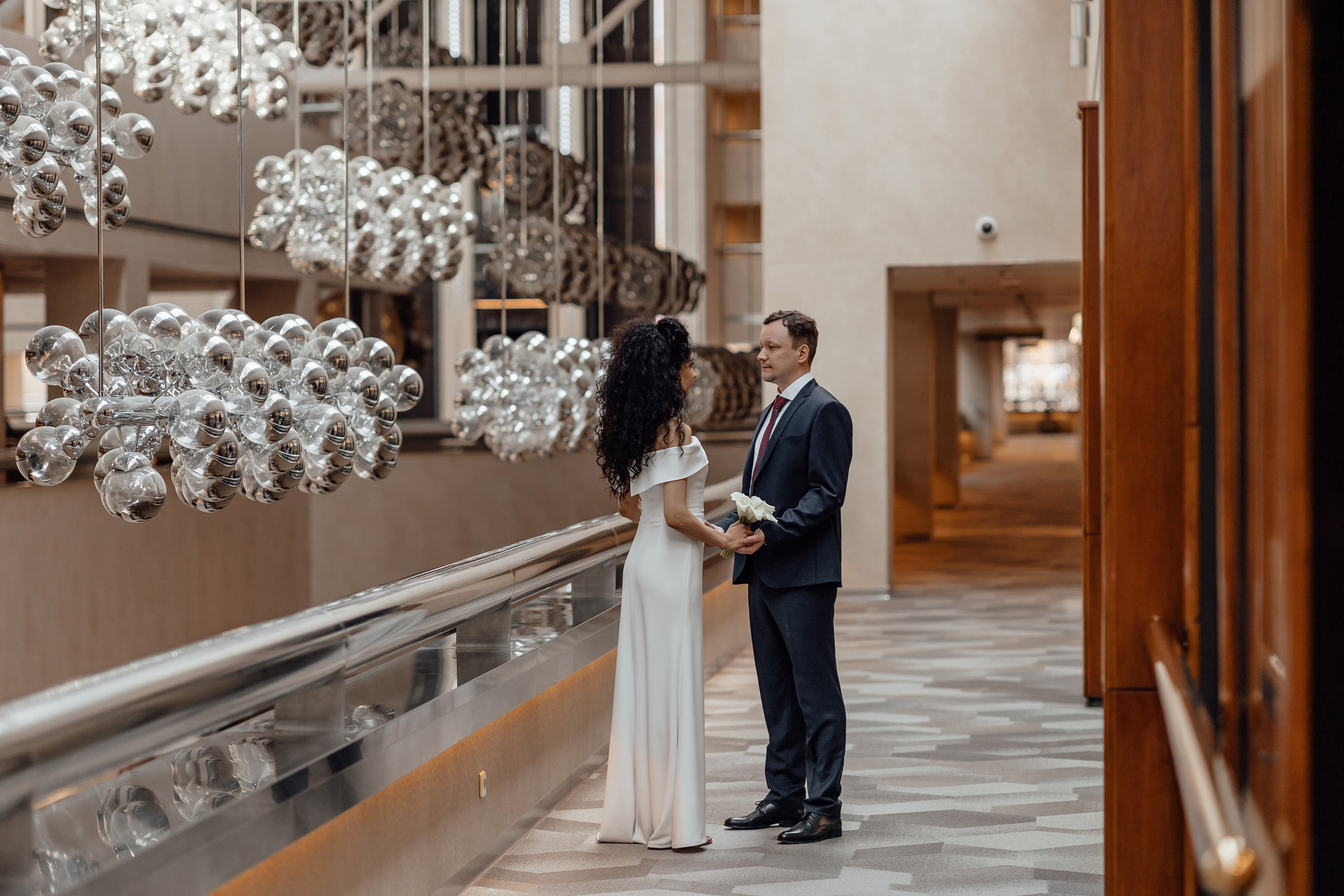 свадебная фотосессия crowne plaza moscow WTC