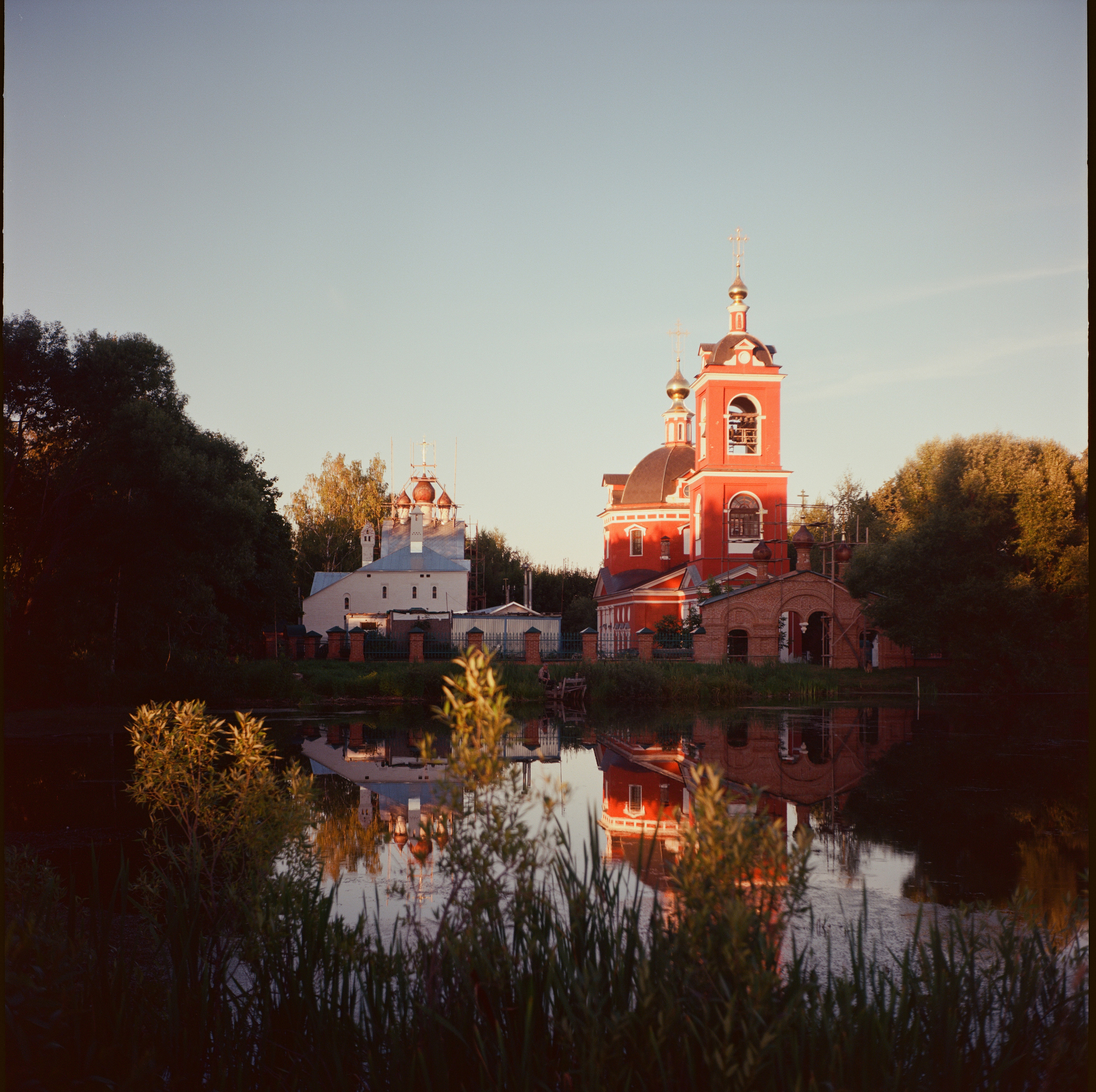 Закат на Kodak Ektar 100 и Yashica Mat-124