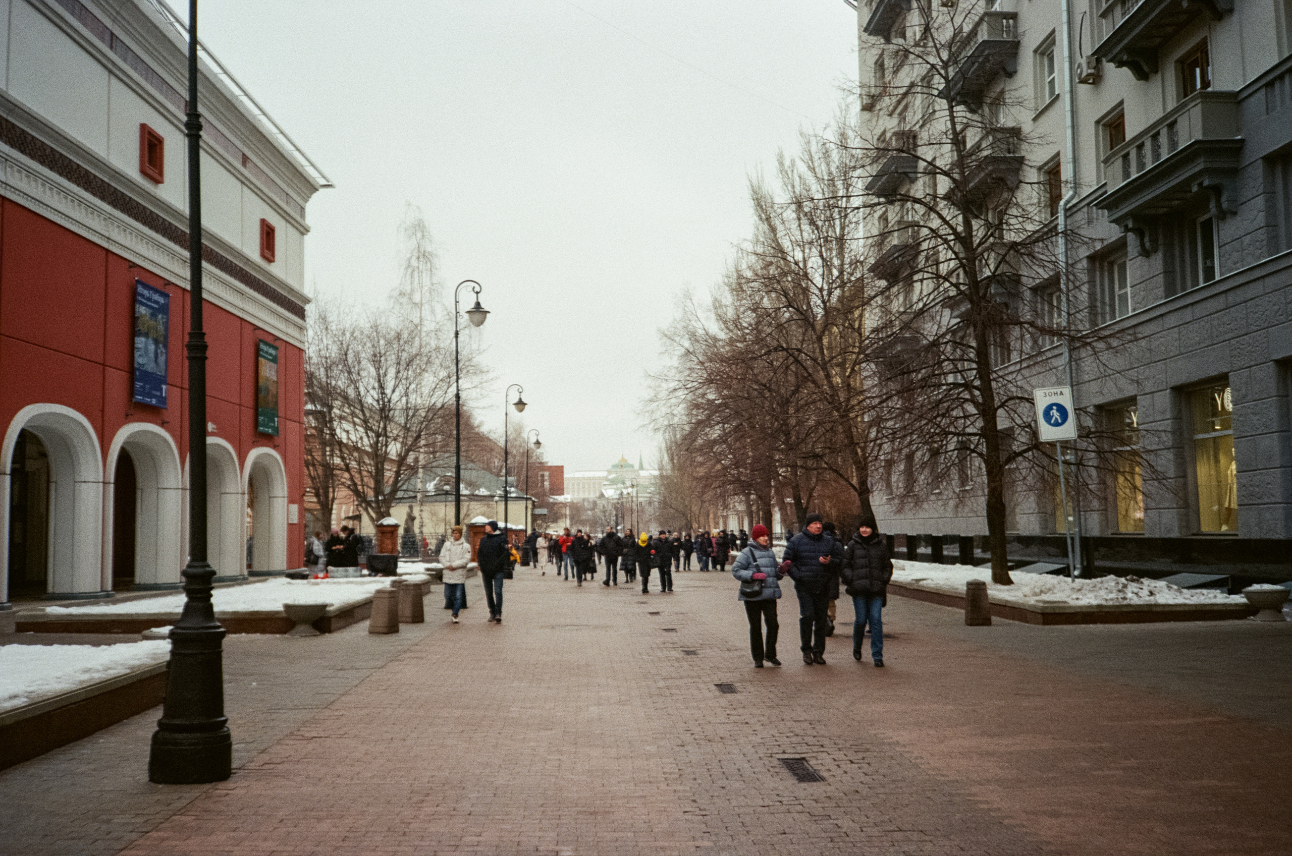 Третьяковская галерея на Kodak Ultramax 400 (Fuji DL-300 )