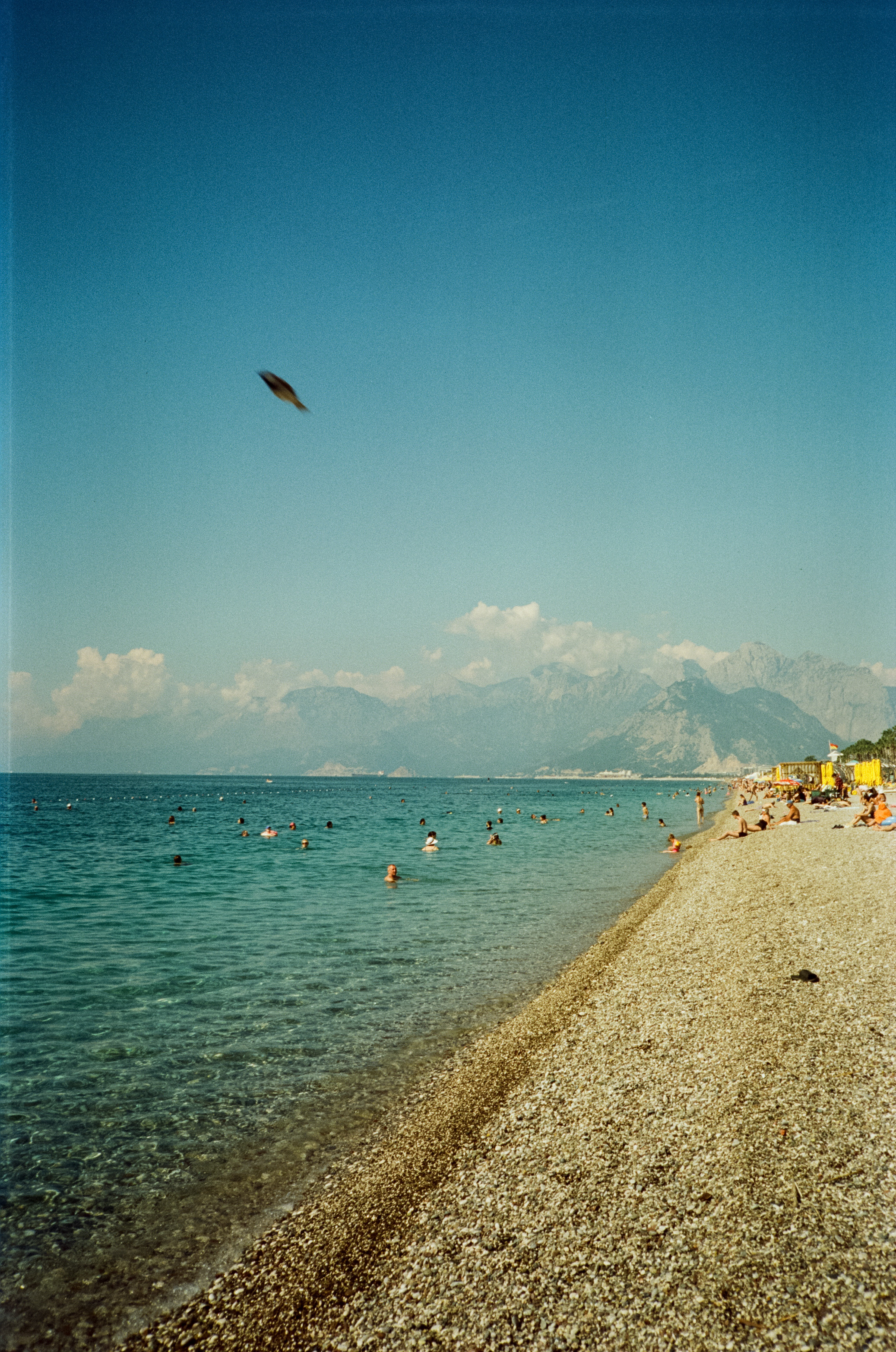 Пляж Коньялты, Анталья, набережная