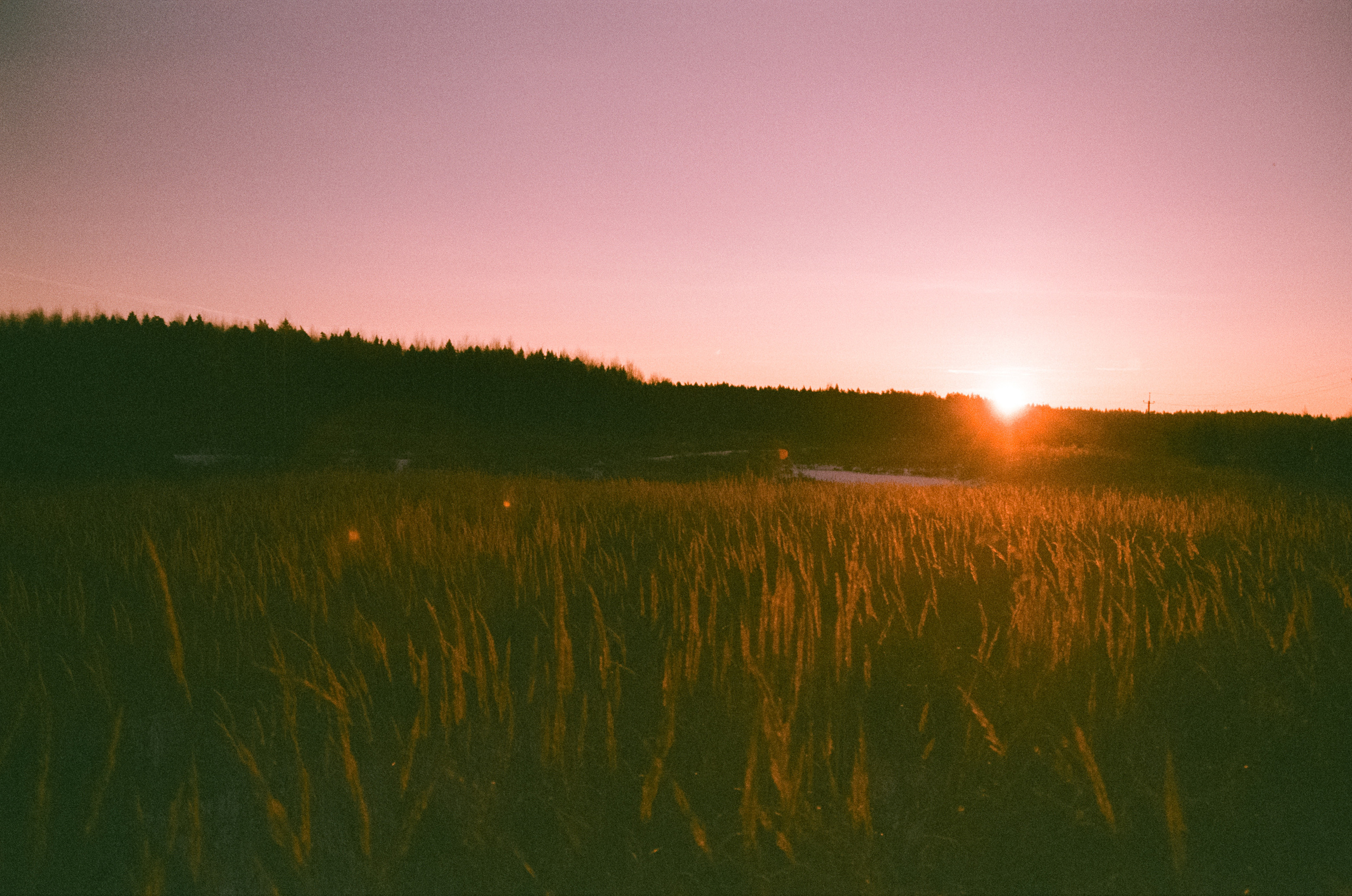 Закат на Konica Centuria Super 400