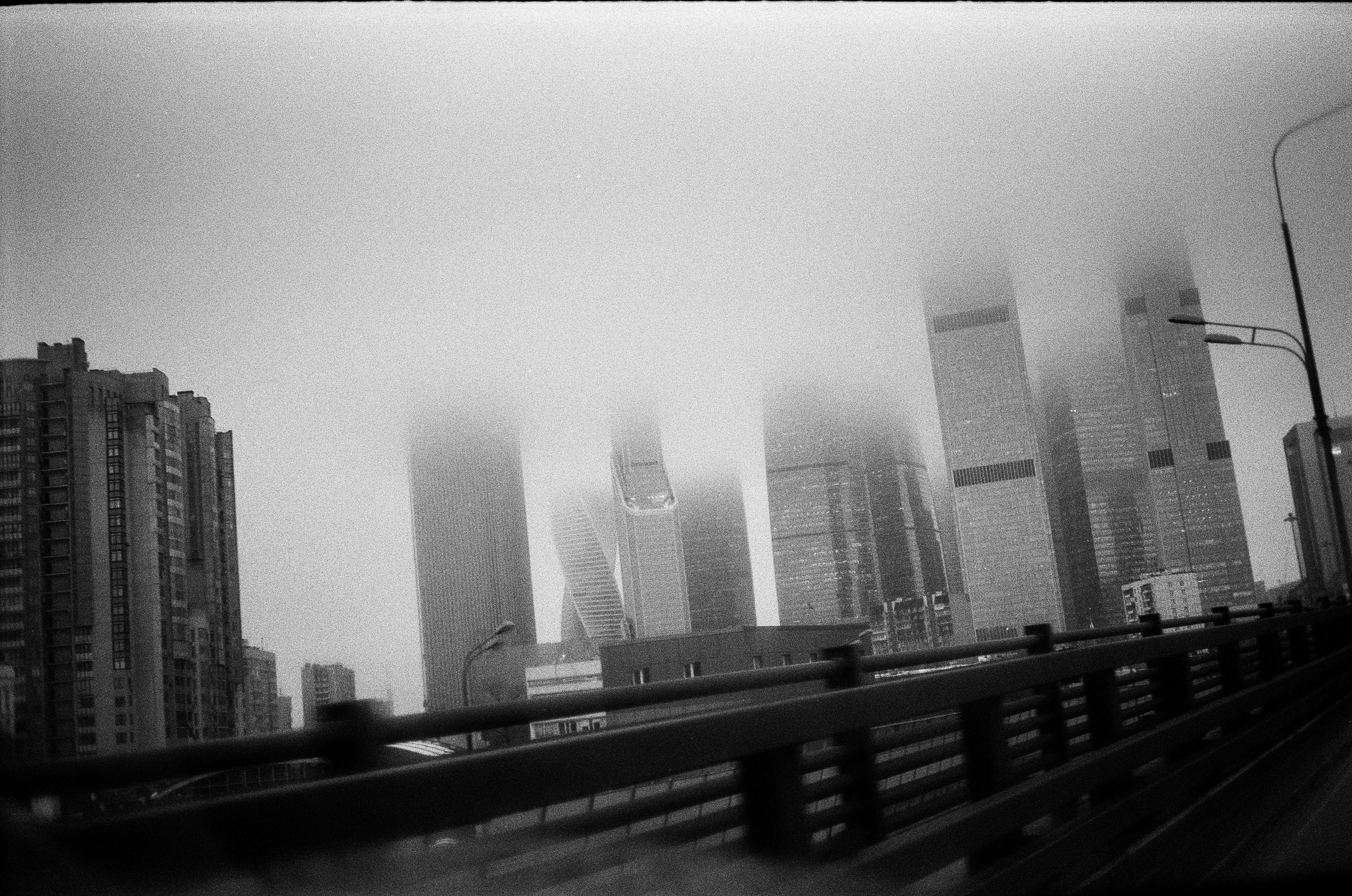 Москва на черно-белую пленку Kodak Double X 5222 BW ISO 125