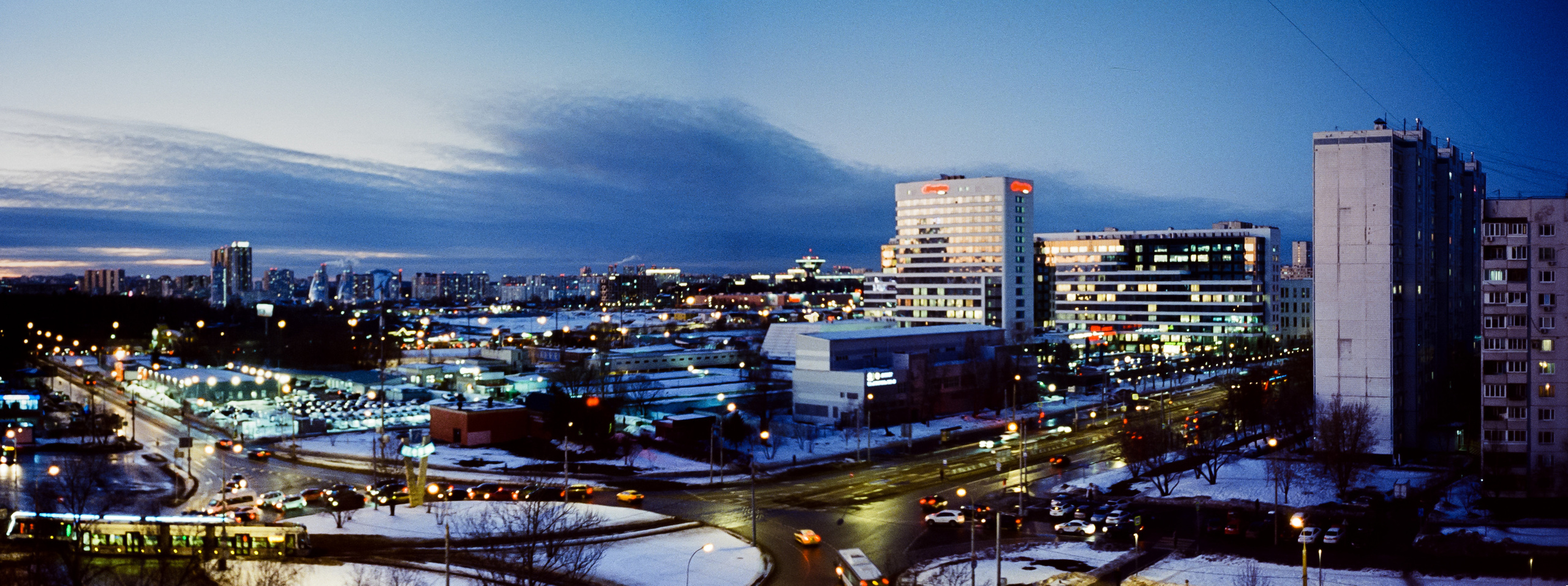 Kodak Vision 3 500T / Olympus Mju II