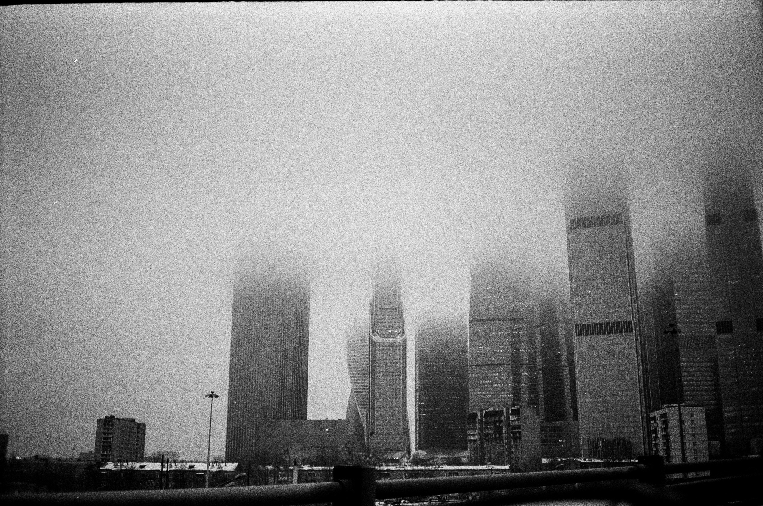 Москва на черно-белую пленку Kodak Double X 5222 BW ISO 125