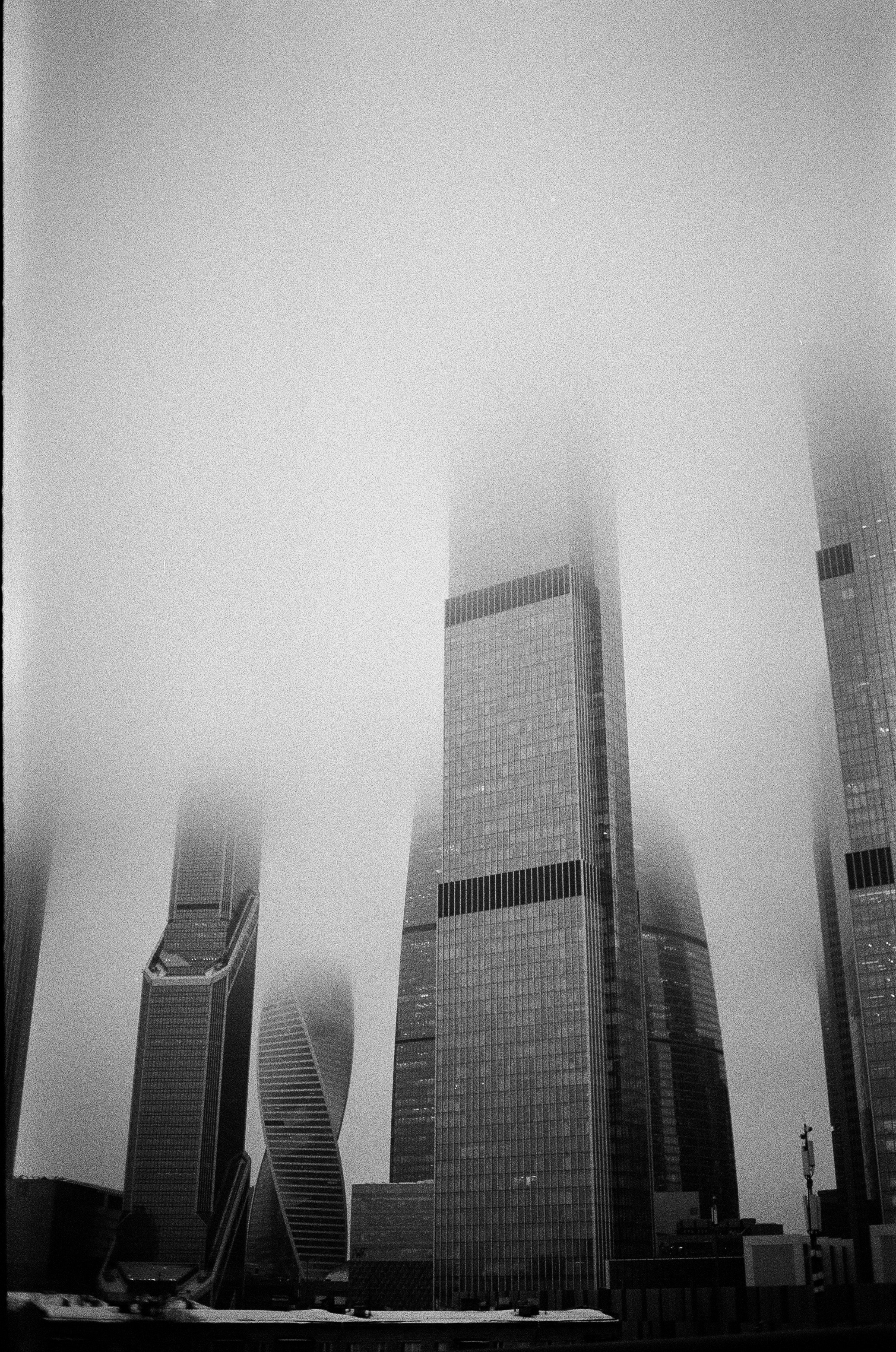 Москва на черно-белую пленку Kodak Double X 5222 BW ISO 125