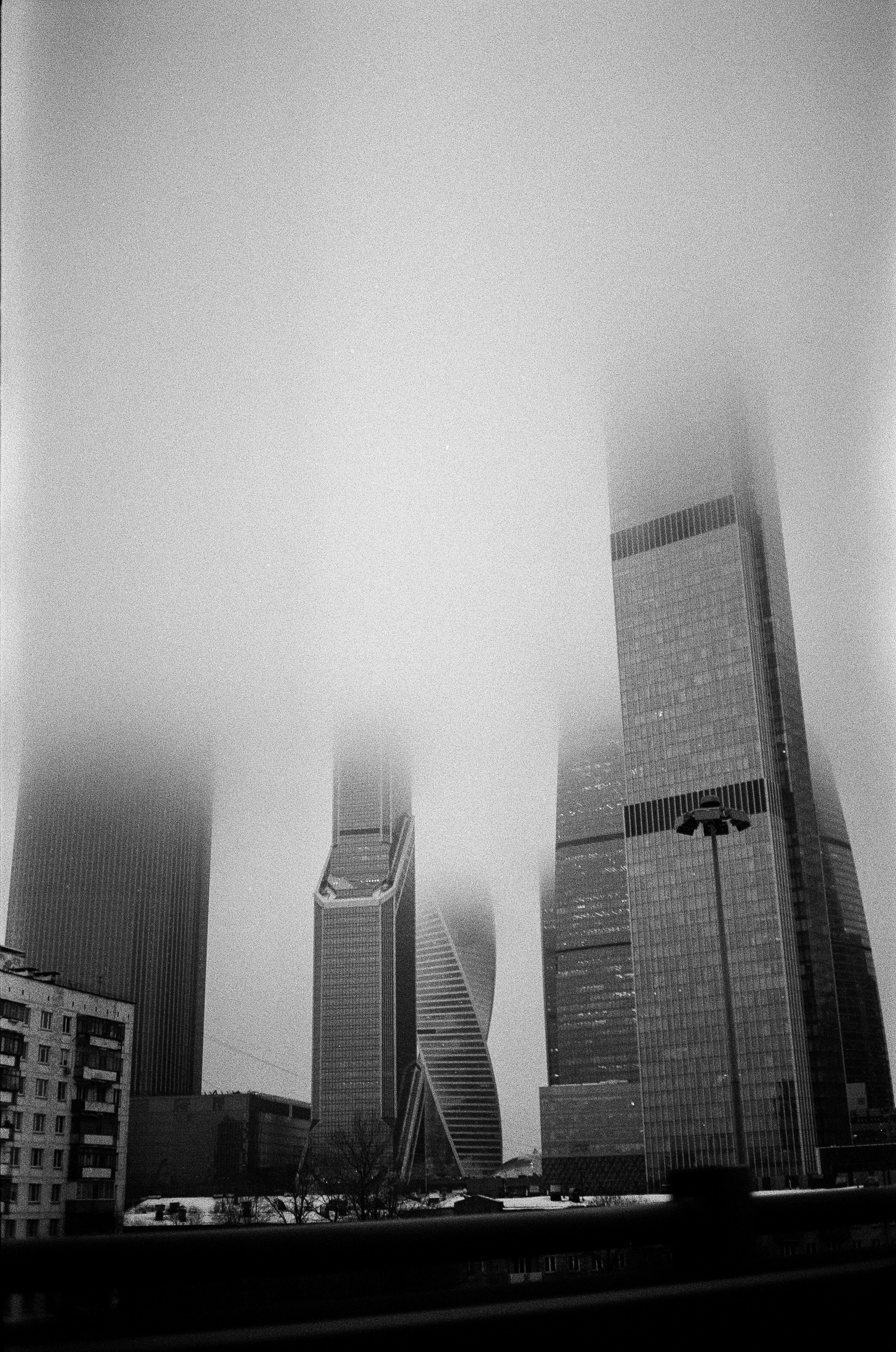 Москва на черно-белую пленку Kodak Double X 5222 BW ISO 125
