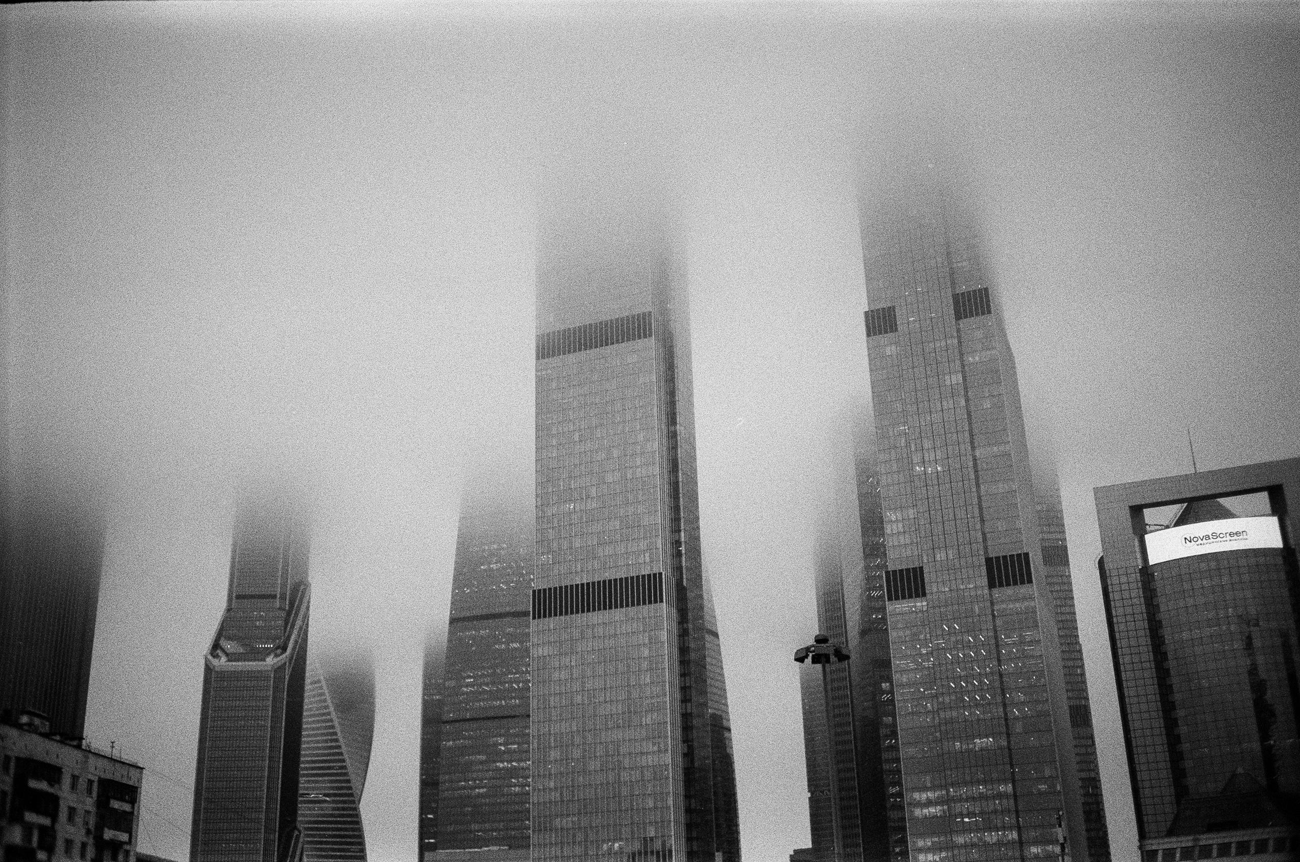 Москва на черно-белую пленку Kodak Double X 5222 BW ISO 125