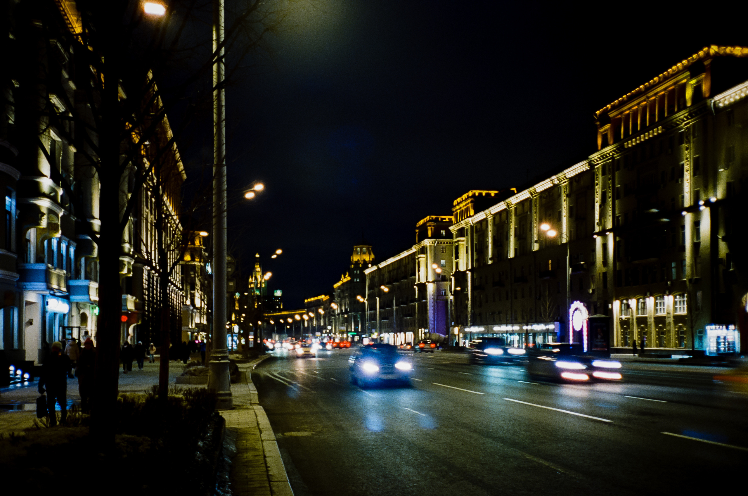 Kodak Vision 3 500T / Olympus Mju II