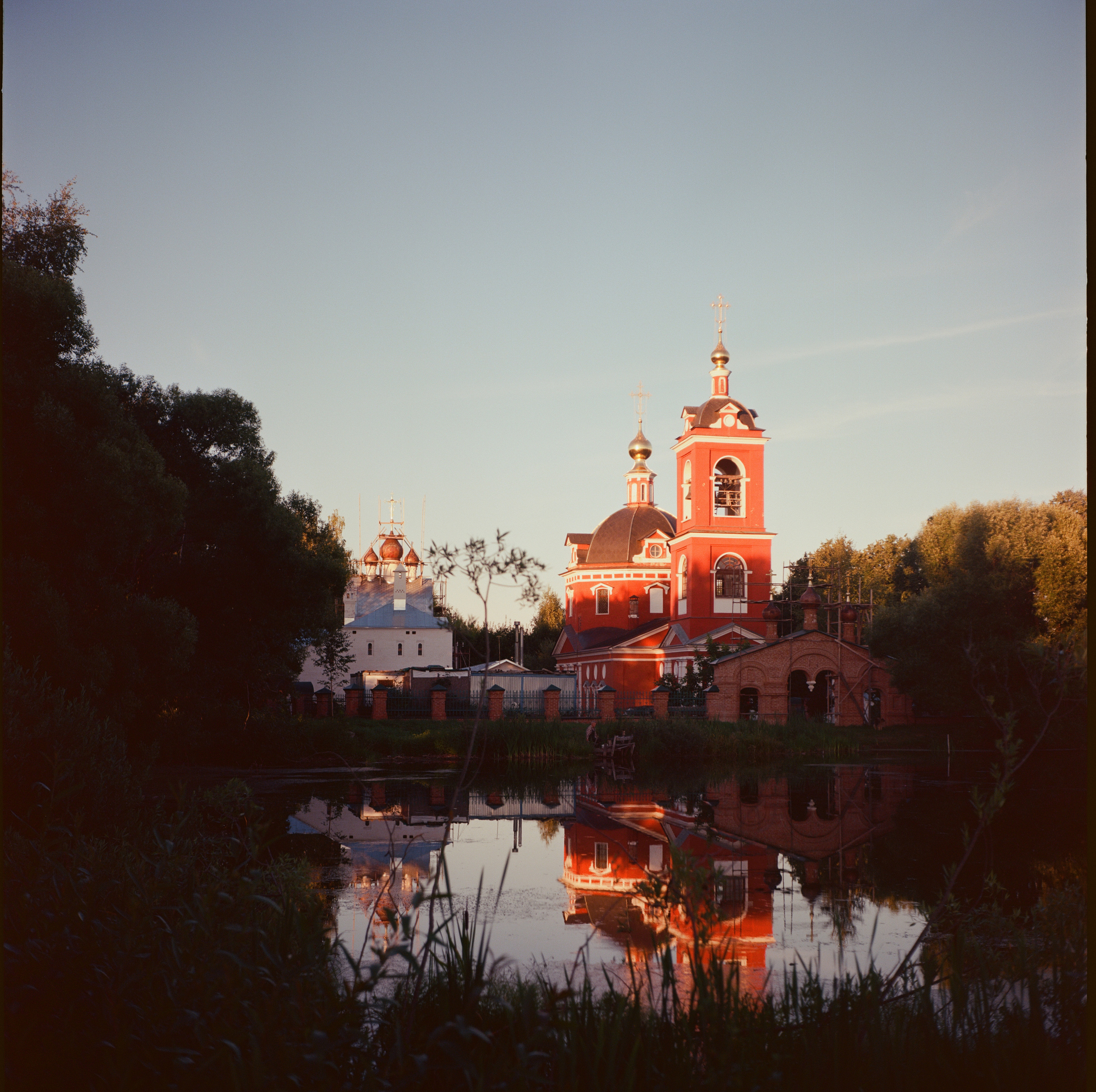 Закат на Kodak Ektar 100 и Yashica Mat-124