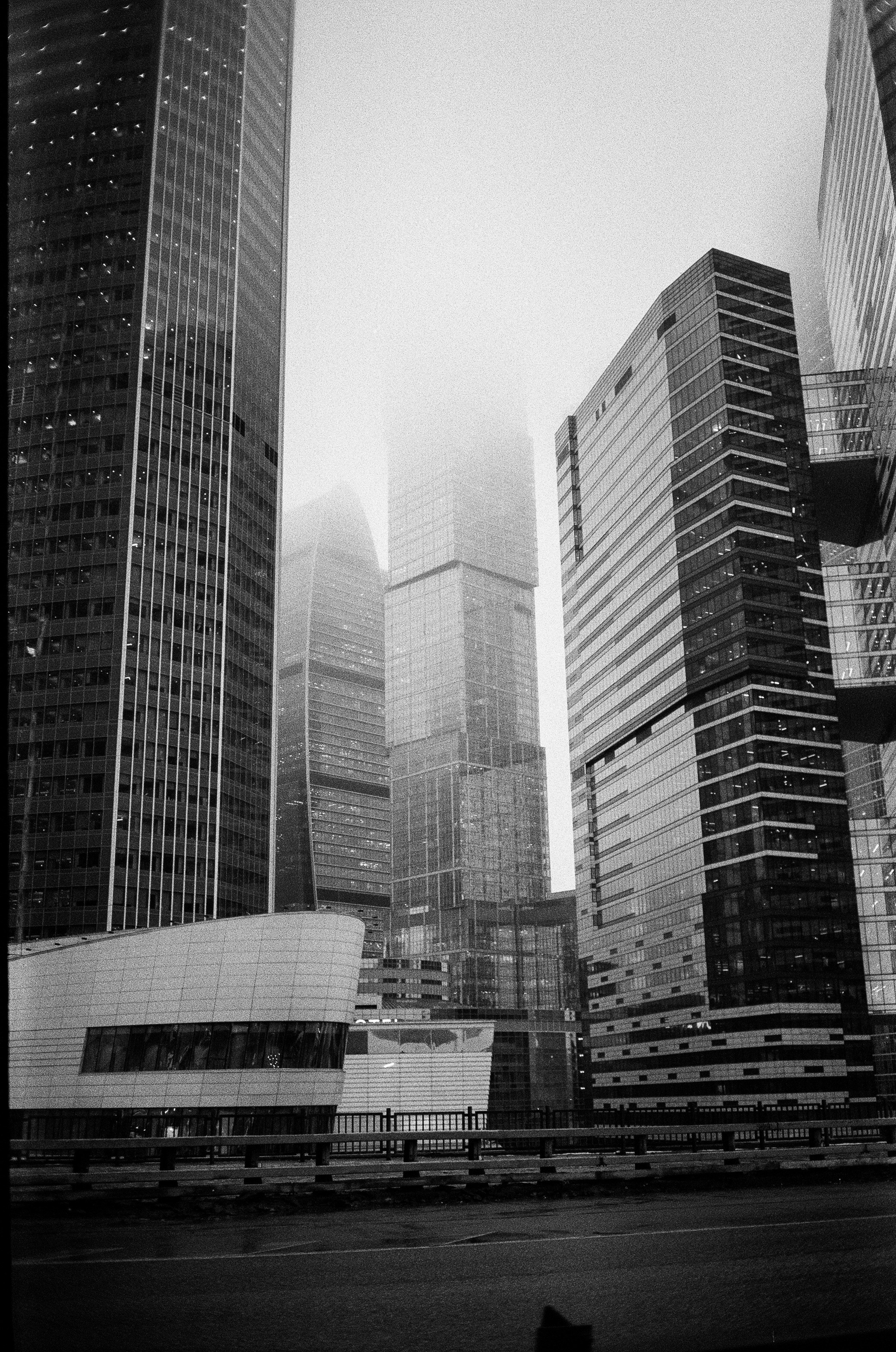 Москва на черно-белую пленку Kodak Double X 5222 BW ISO 125