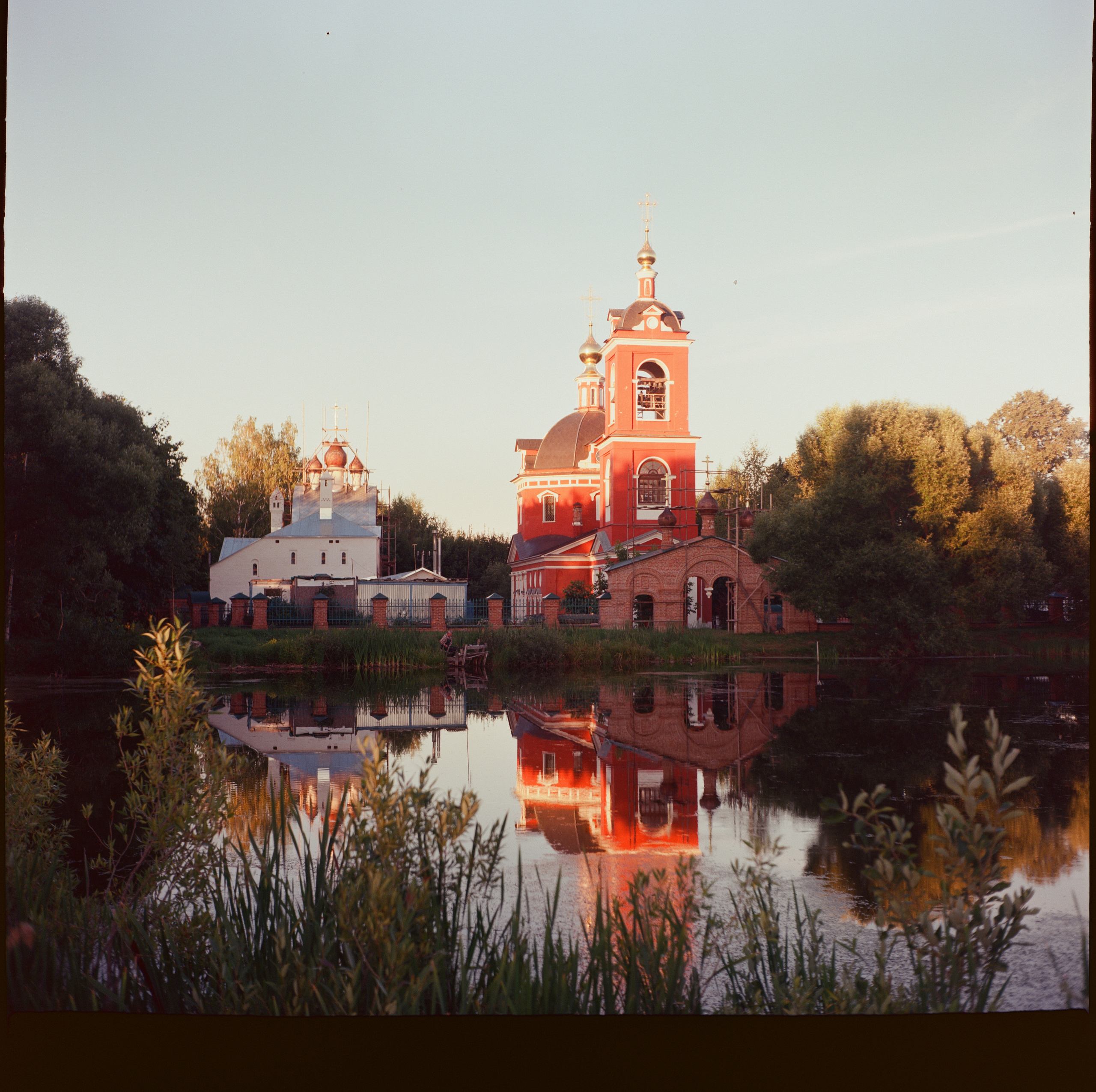 Закат на Kodak Ektar 100 и Yashica Mat-124