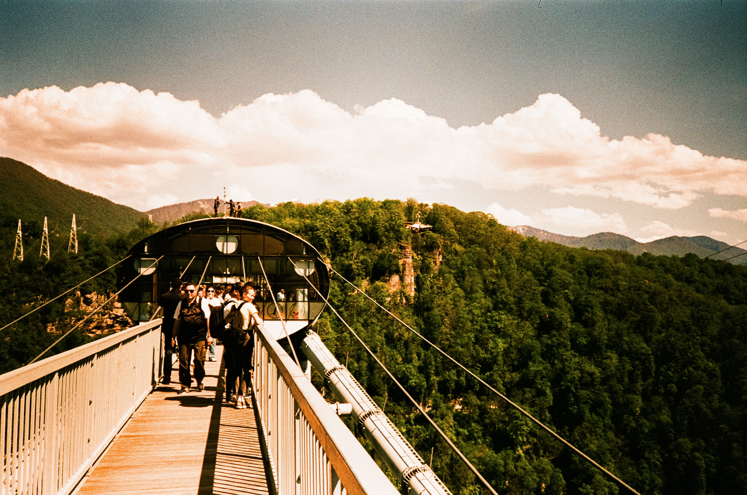 Skypark в Сочи на Fuji DL-300, пленка Konica Centuria 1600