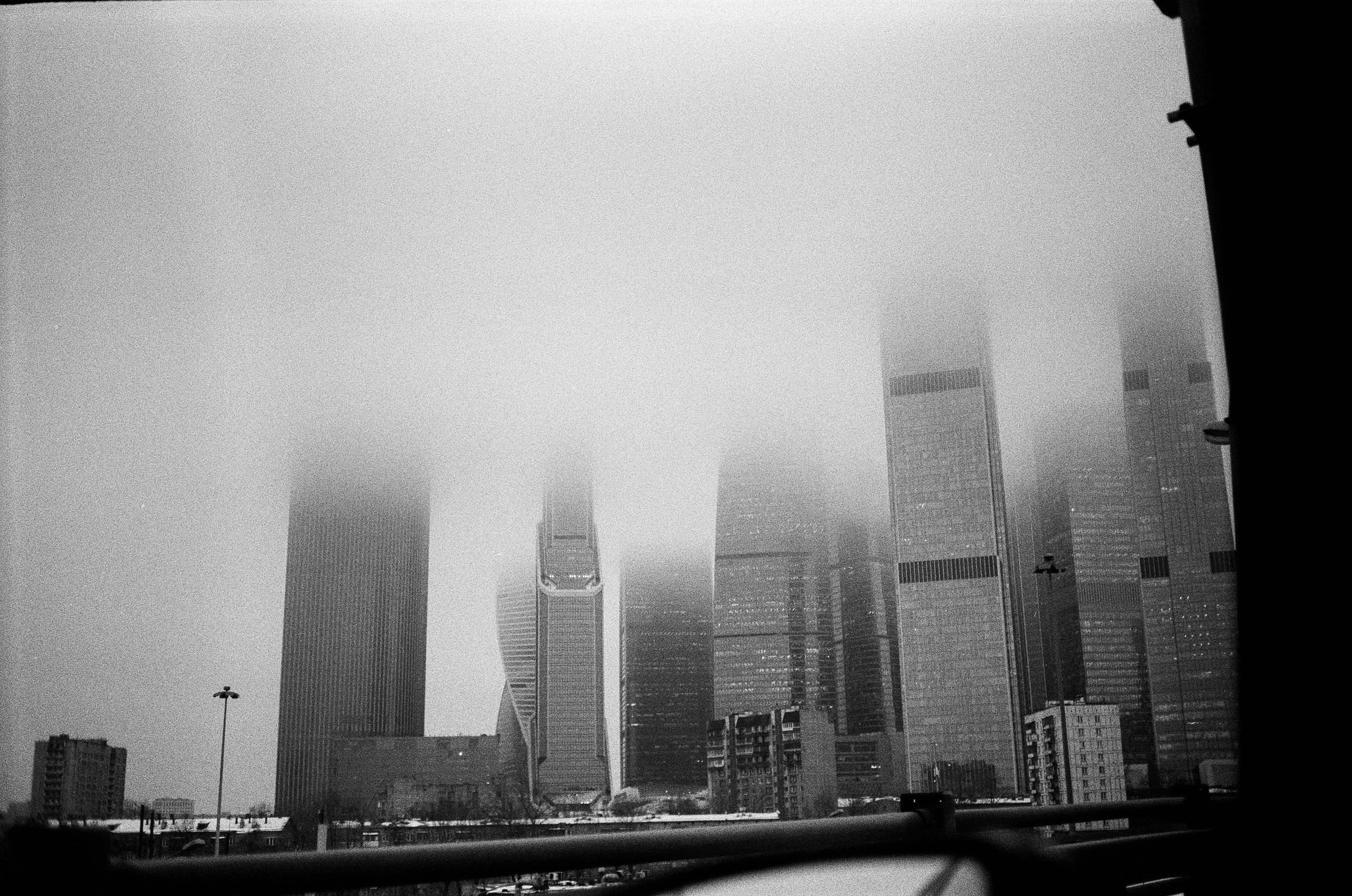 Москва на черно-белую пленку Kodak Double X 5222 BW ISO 125