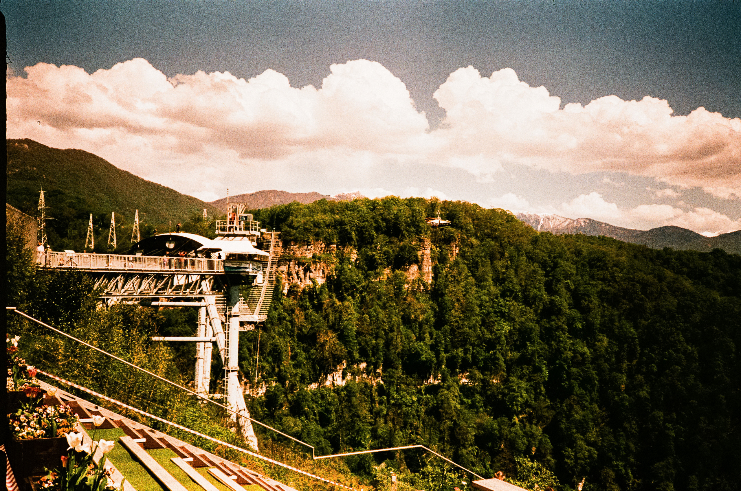Skypark в Сочи на Fuji DL-300, пленка Konica Centuria 1600