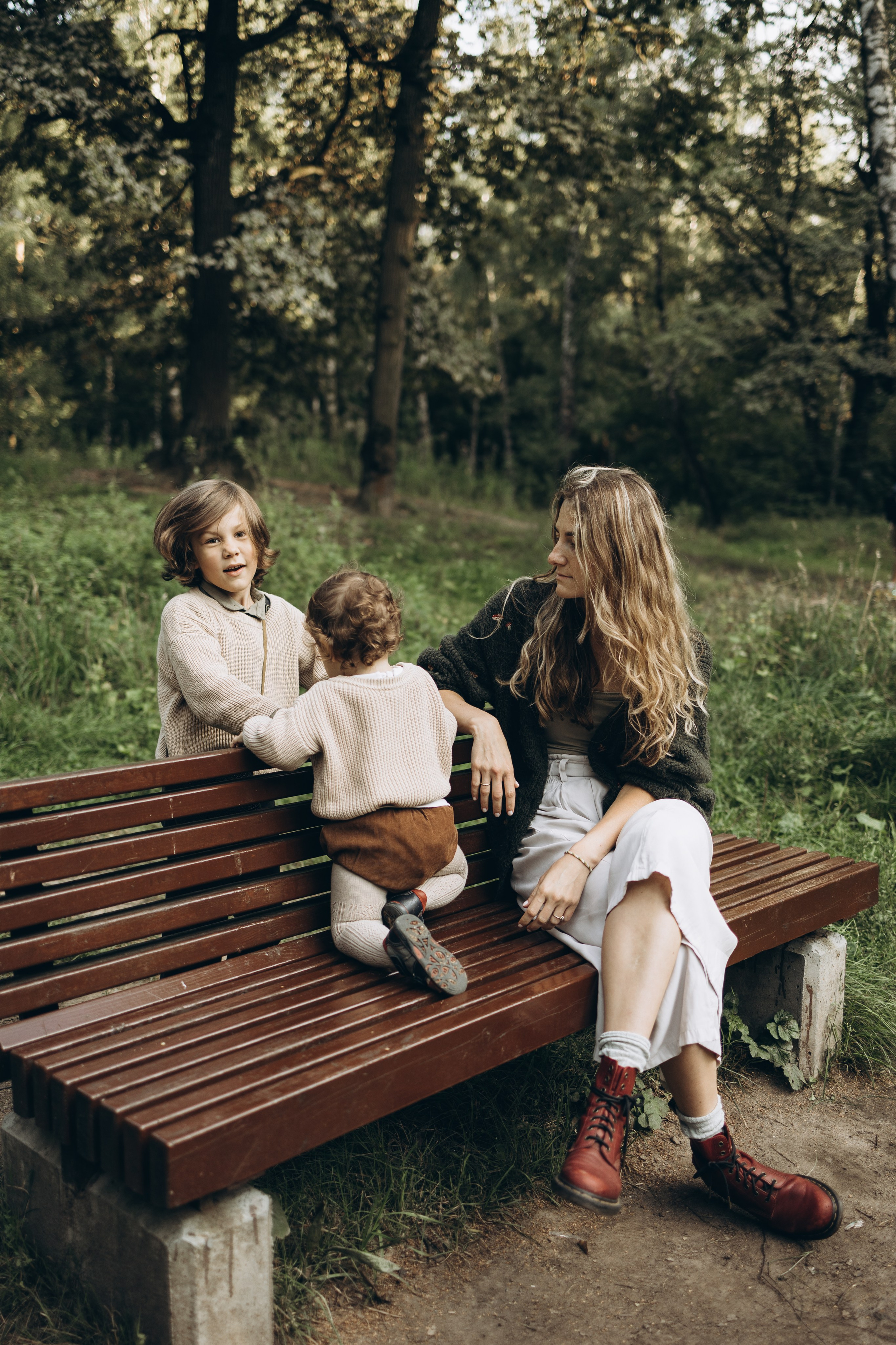 Прогулка с Парке Сокольники. Семейный фотограф в Москве Виктория Ястребинская