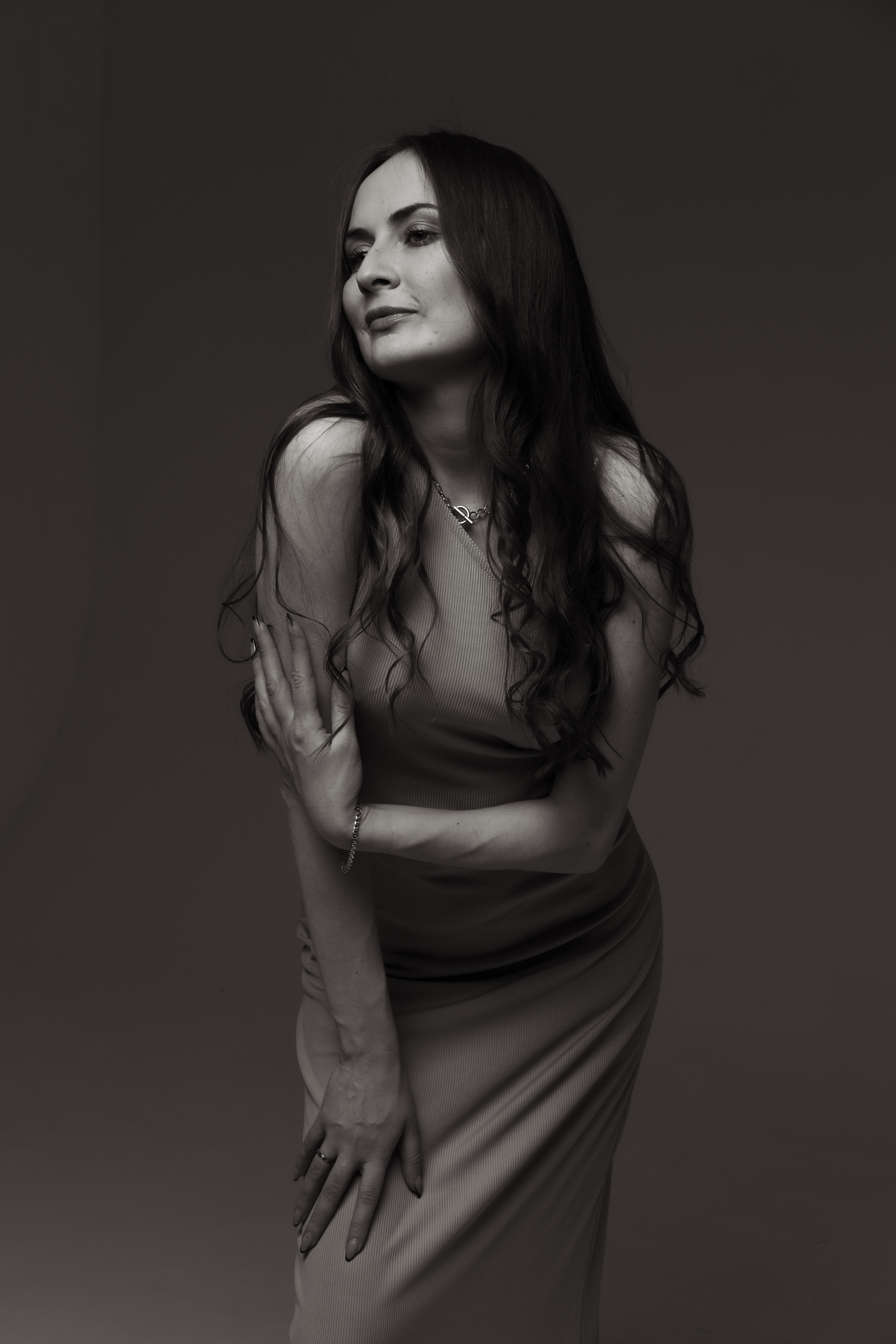 Студийная съемка на циклораме. Фотограф беременности в Санкт-Петербурге Измайлова Анастасия