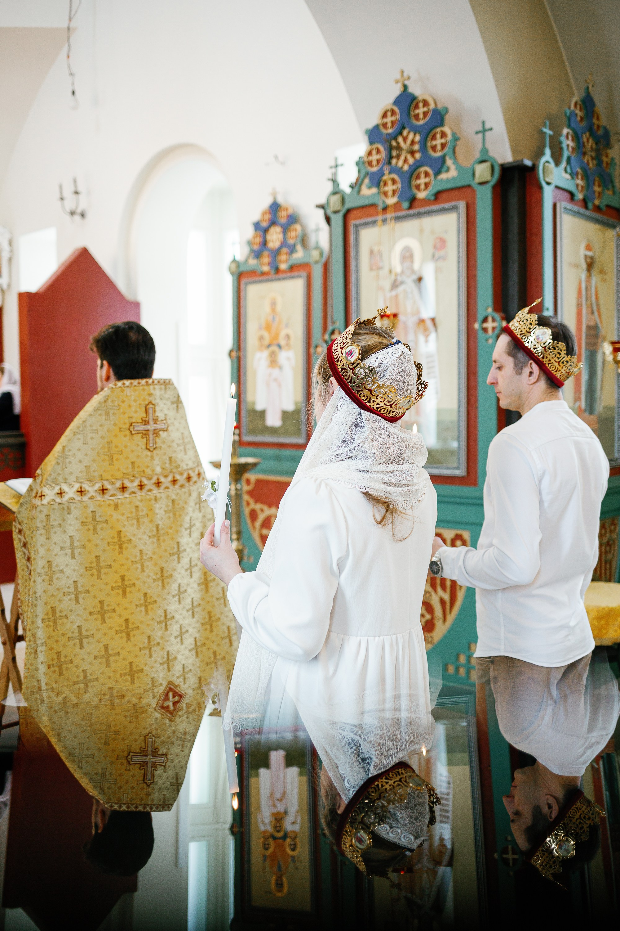 Венчание семейной пары