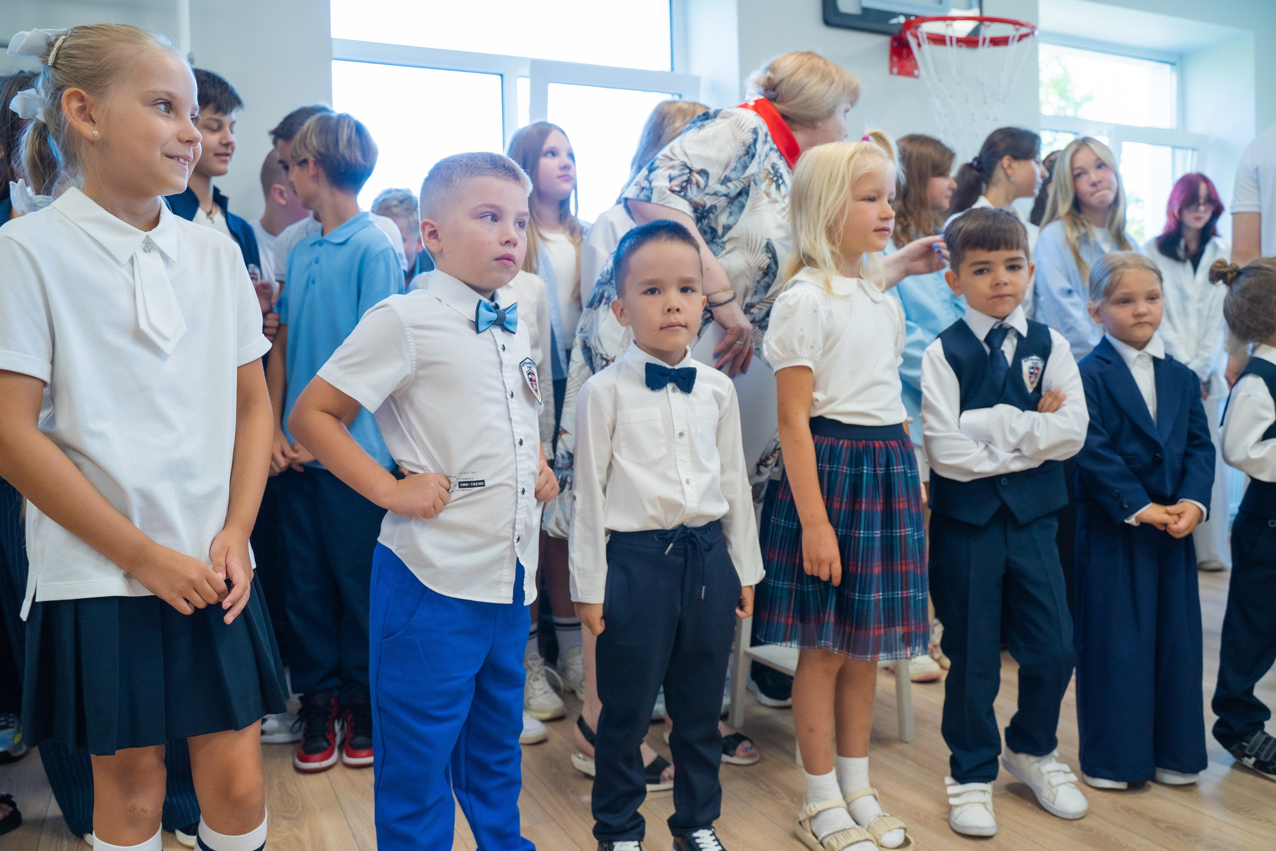 1 сентября в частной школе