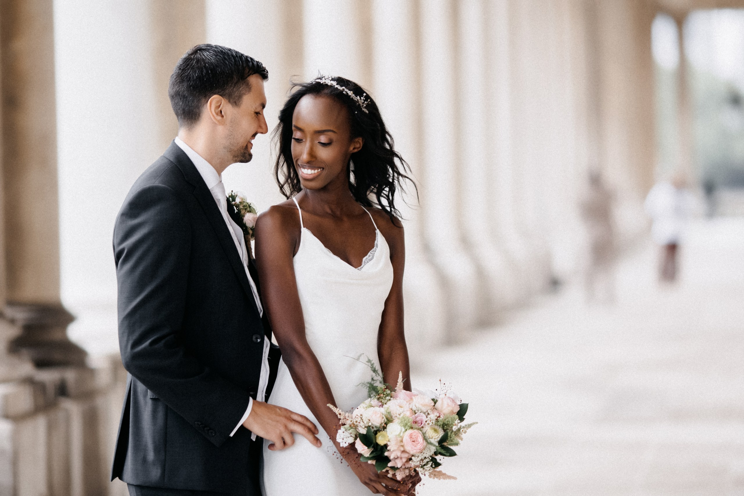Denise & Tobias at The Old Brewery, Greenwich. Moments Catchers — Wedding Photography & Video Duo in London