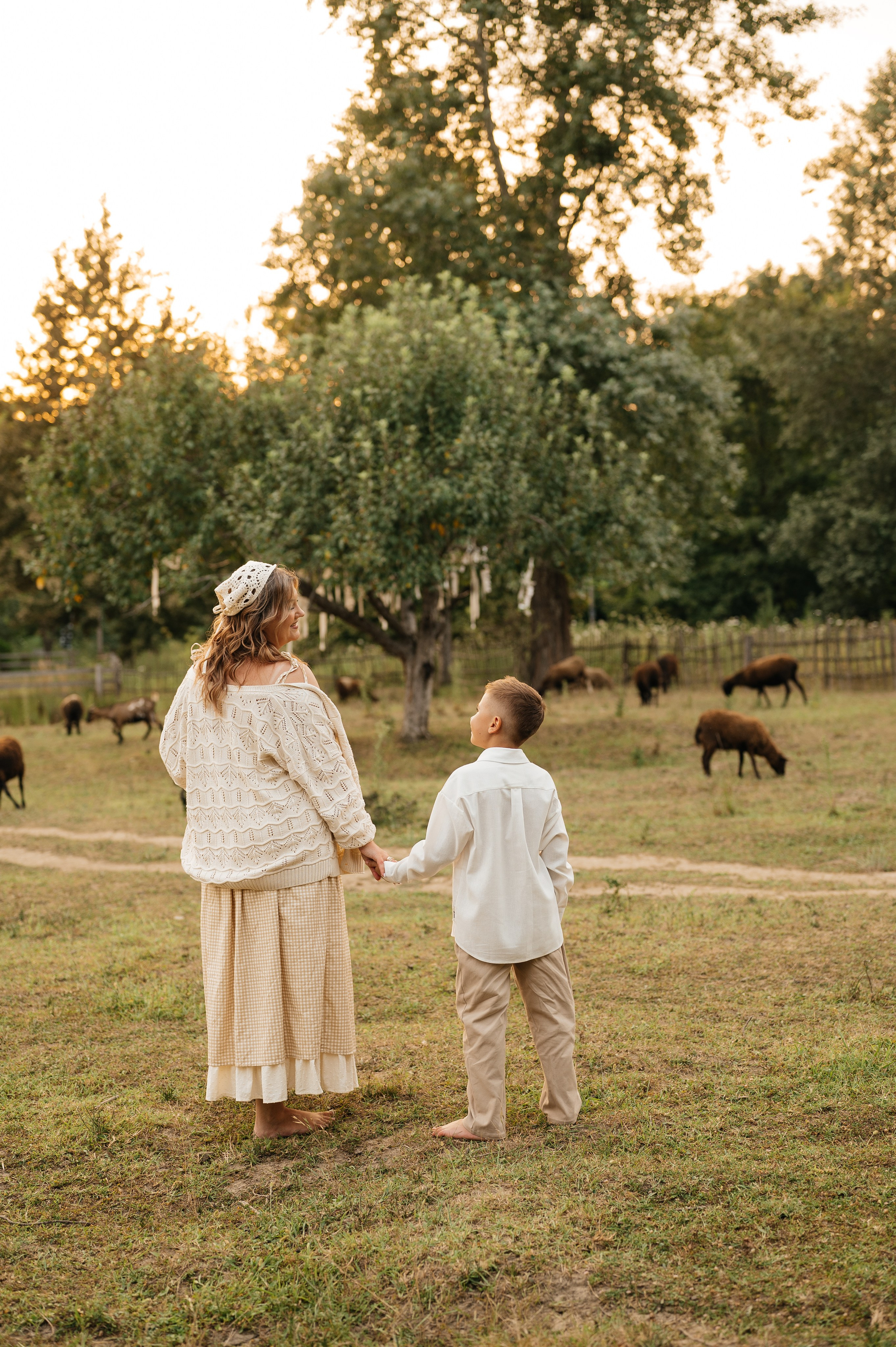 Семейная фотосессия на ферме. Свадебный и семейный фотограф в Краснодаре Алина Мельник