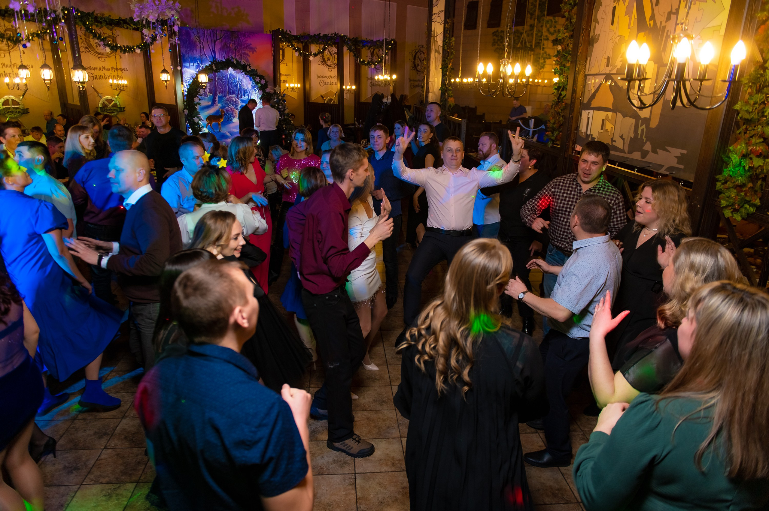 Новогодний корпоратив в пивоварне Яна Гримуса. ProfotoNK
