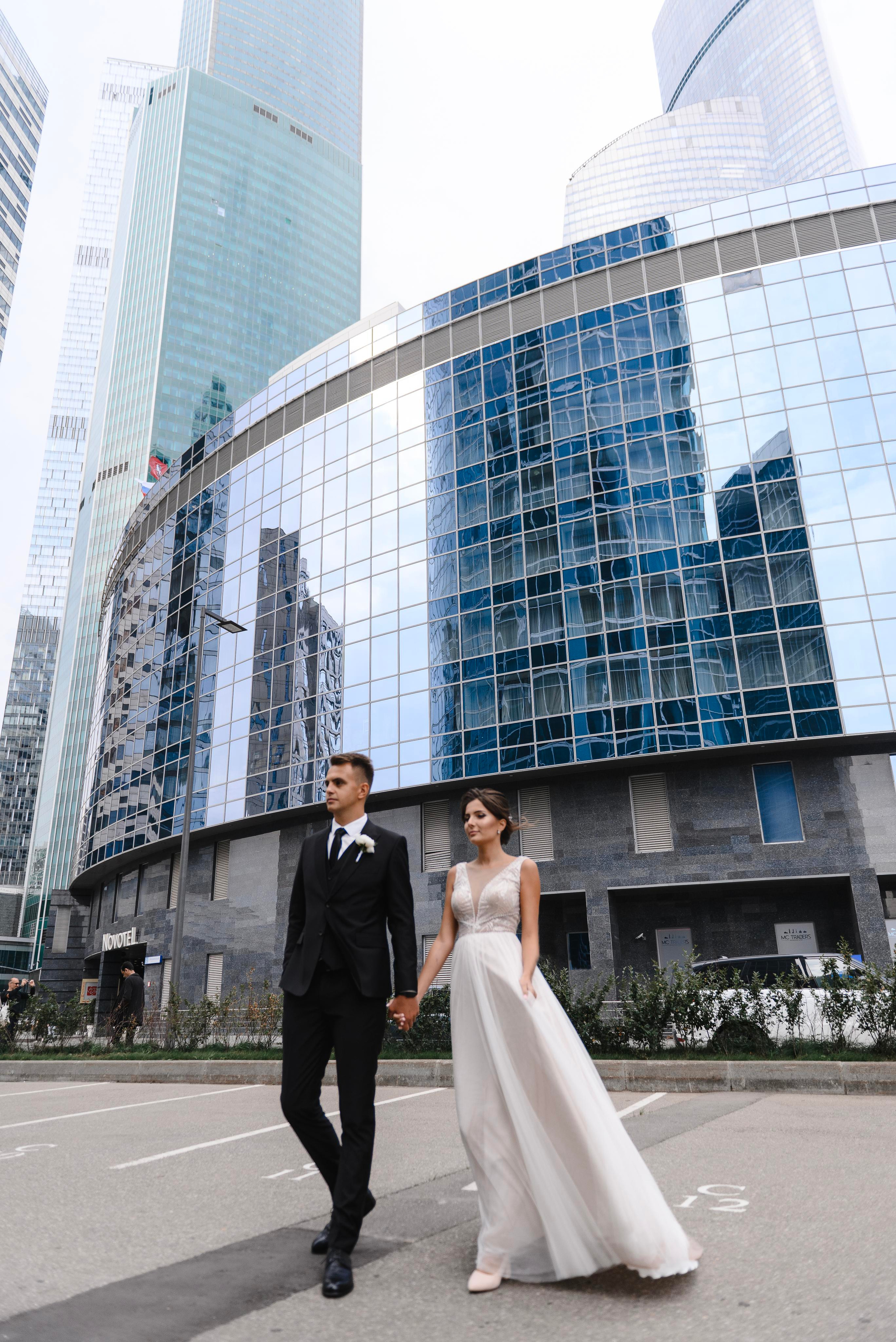 Прогулки по Москва сити. Свадебный фотограф в Тамбове Андрей Шаталов