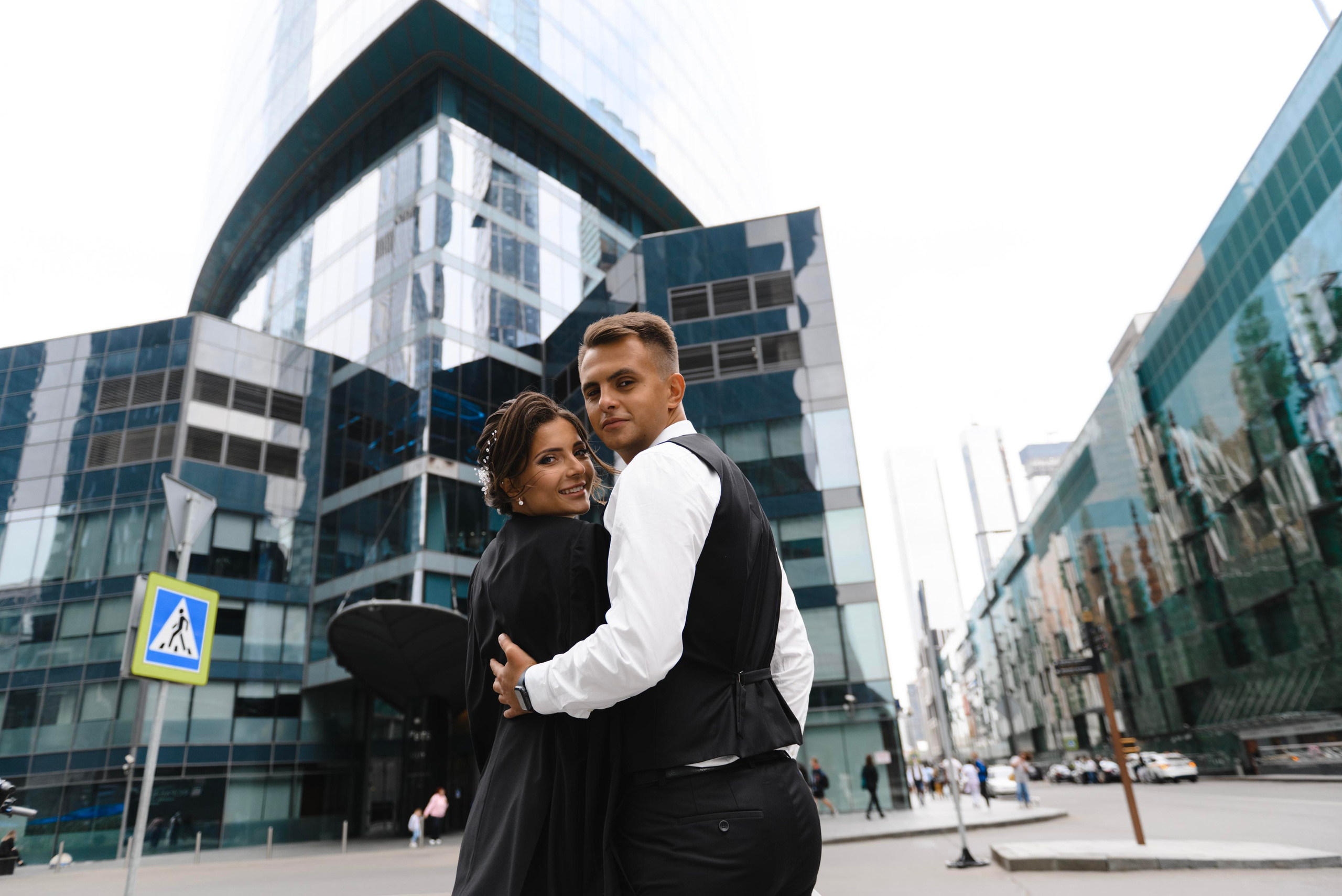 Прогулки по Москва сити. Свадебный фотограф в Тамбове Андрей Шаталов