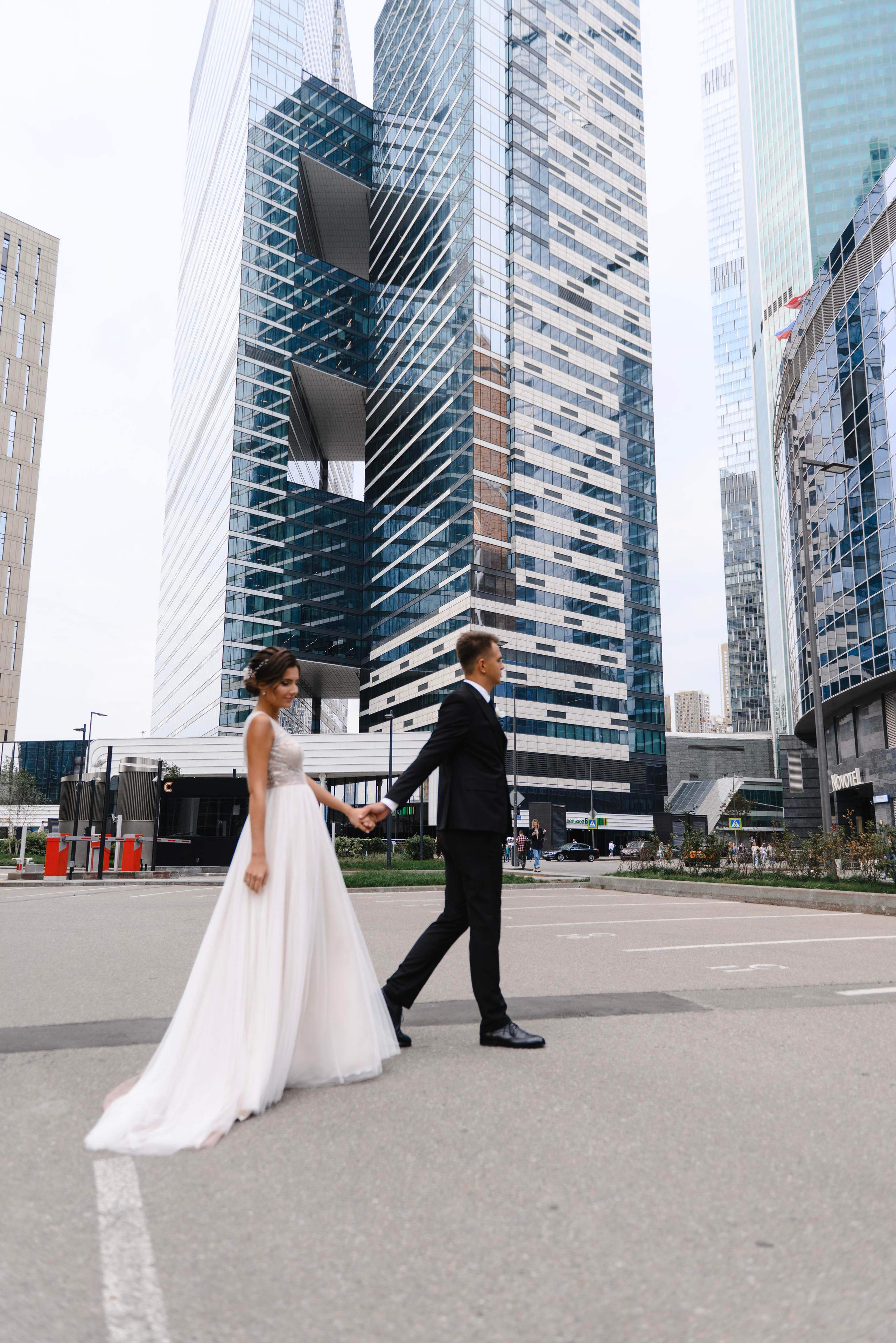 Прогулки по Москва сити. Свадебный фотограф в Тамбове Андрей Шаталов