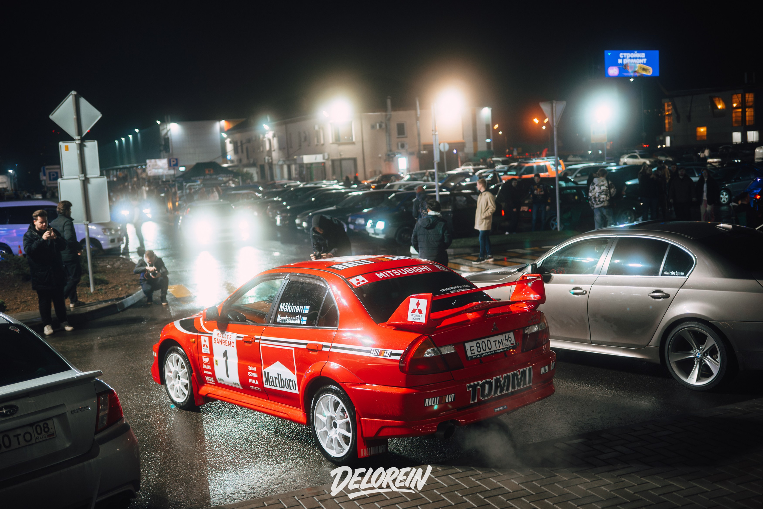Mitsubishi Lancer Evo VI Tommy Makinen Edition. DeLorein