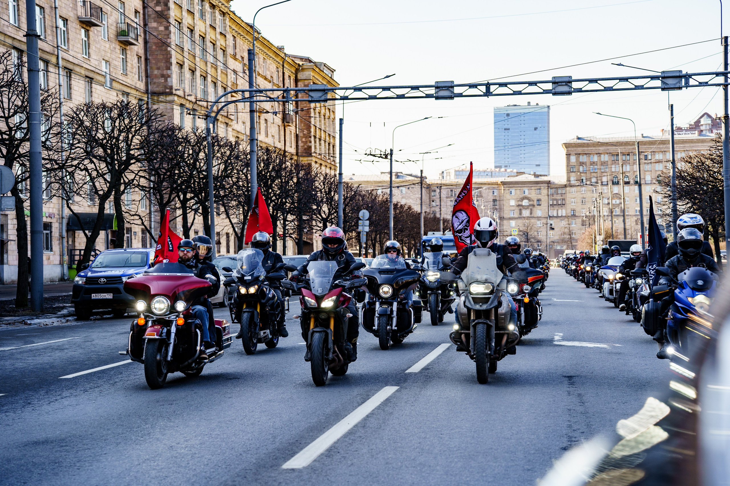 Прохват мотоклуба Norman Riders ч.1. Концертный и репортажный фотограф в Санкт-Петербурге Слава Пахомов