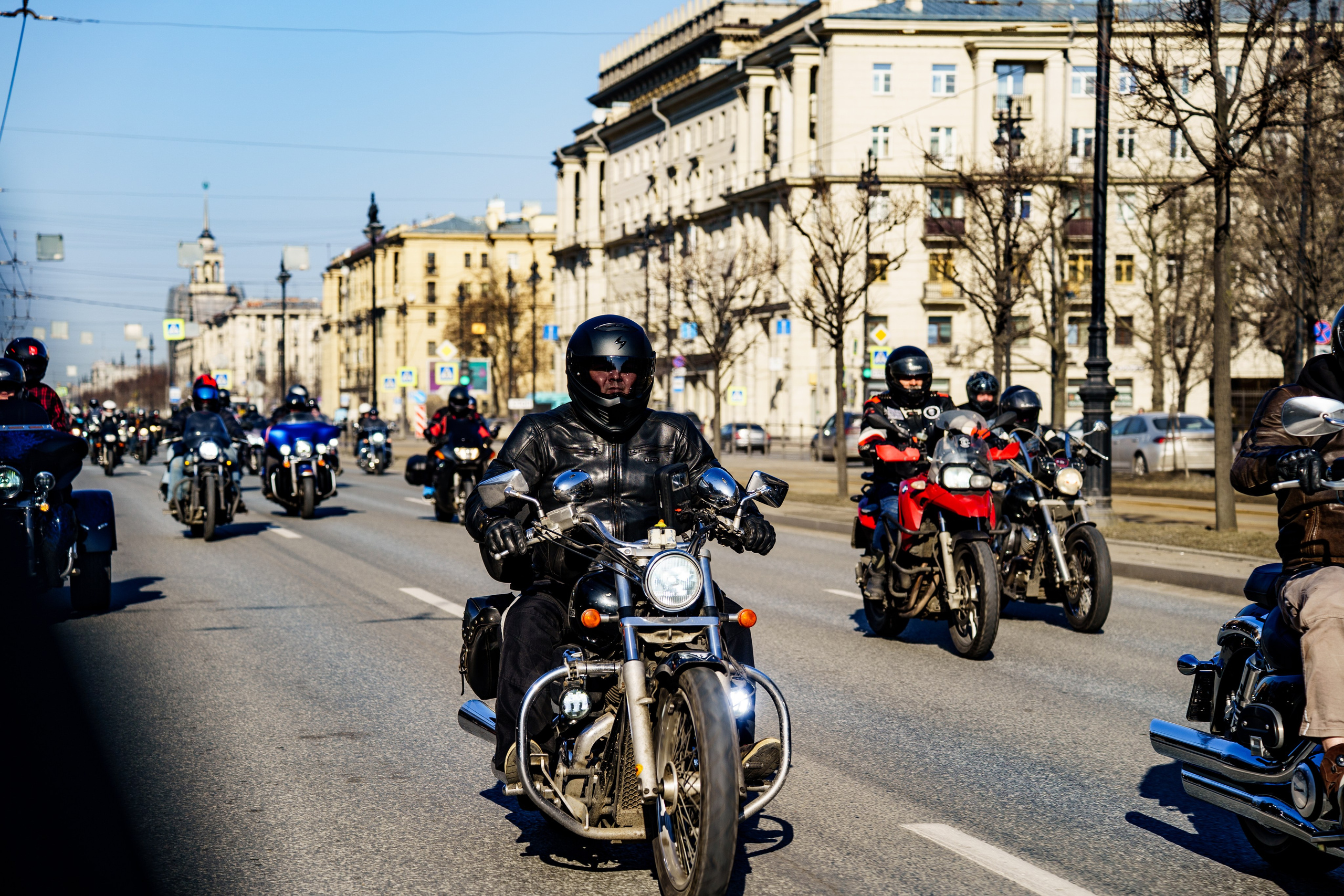 Прохват мотоклуба Norman Riders ч.1. Концертный и репортажный фотограф в Санкт-Петербурге Слава Пахомов