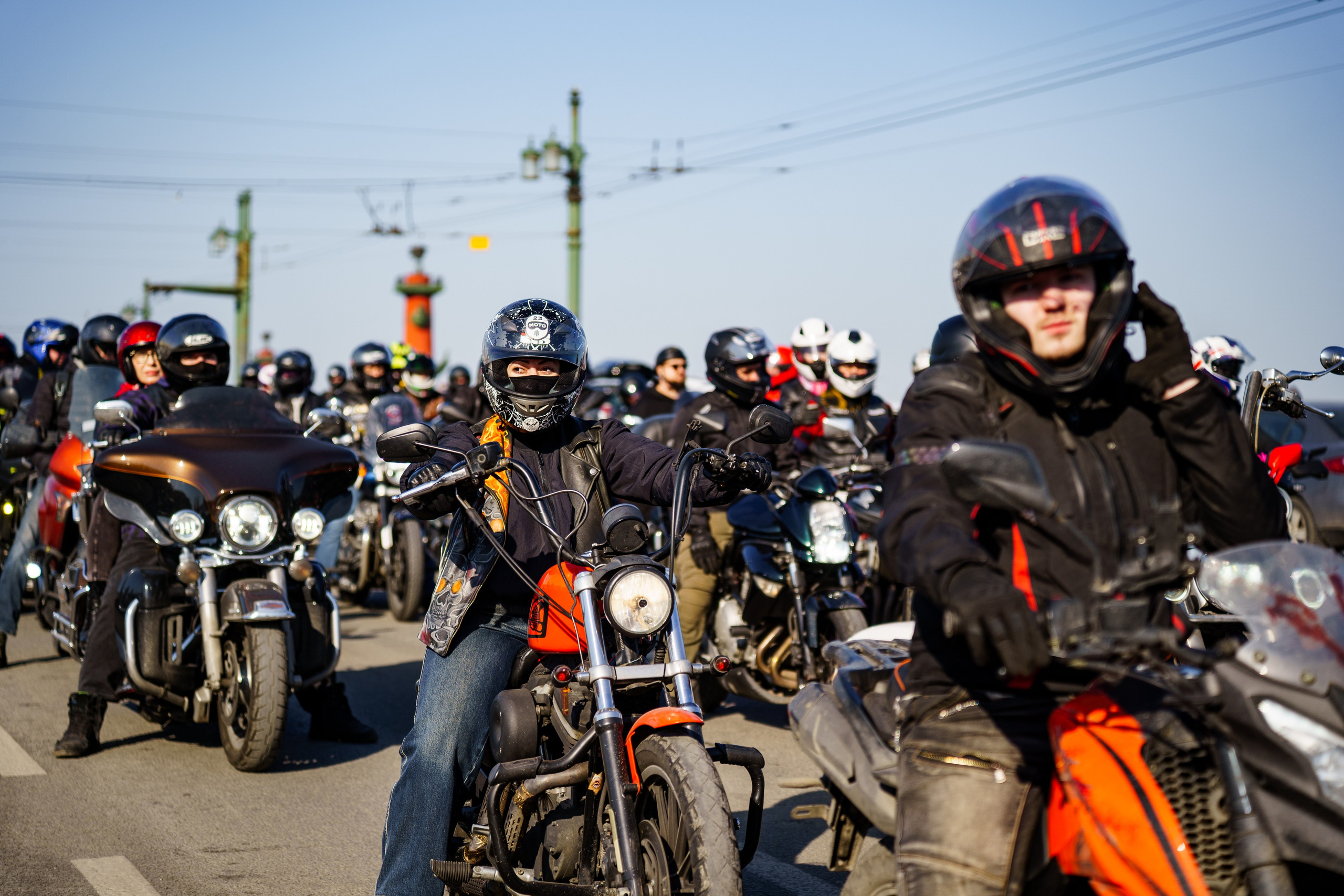 Прохват мотоклуба Norman Riders ч.1. Концертный и репортажный фотограф в Санкт-Петербурге Слава Пахомов